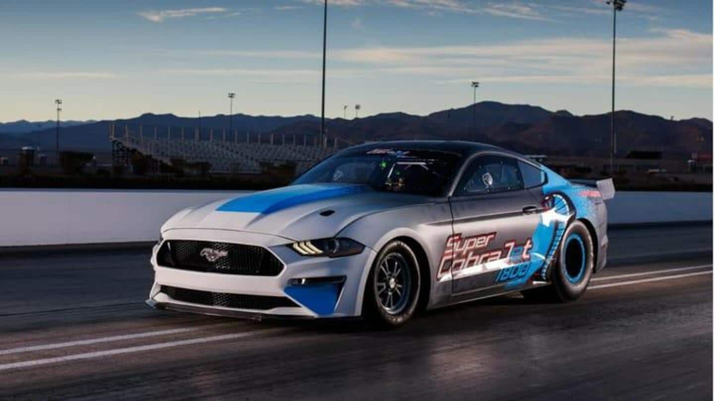 Ford memperkenalkan Mustang 'Jet' listrik bertenaga 1.800 hp untuk memecahkan rekor dunia
