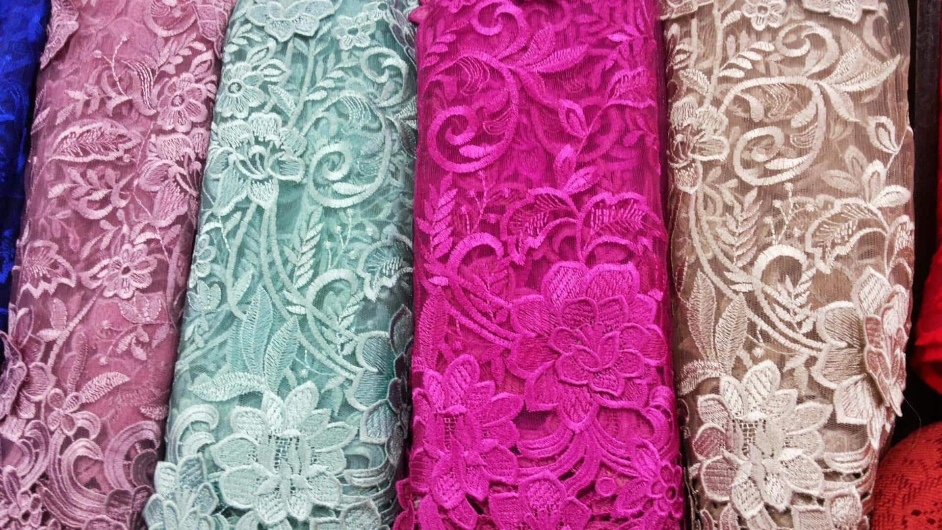 Transformasi lemari dengan tenunan brokat abadi