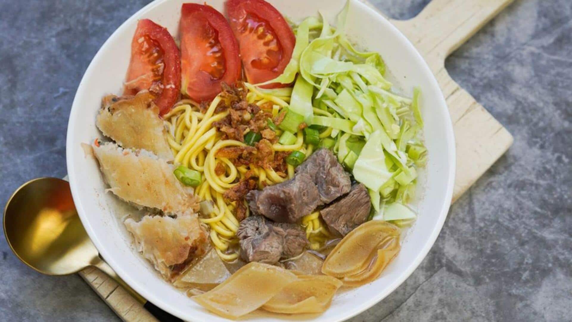 Mencicipi Hidangan Mi Klasik Indonesia 