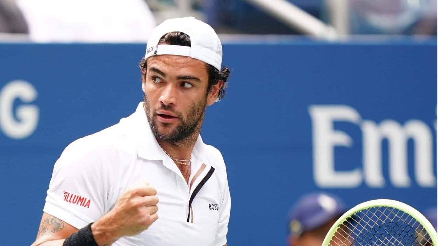 AS Terbuka 2022, Matteo Berrettini mencapai perempat final: Statistik utama