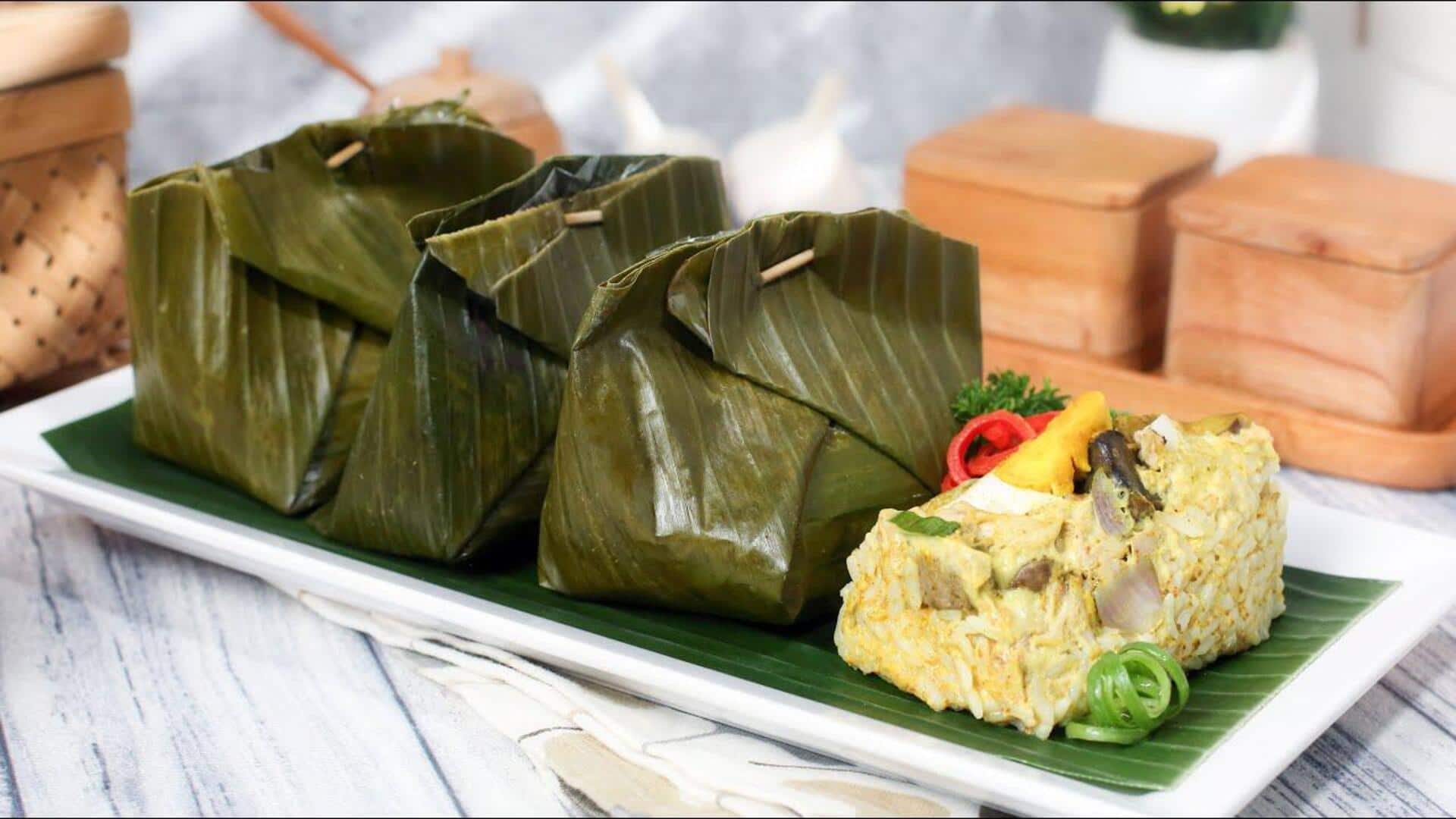 Menjelajahi Kenikmatan Tradisional dari Hidangan dengan Bungkus Daun Pisang