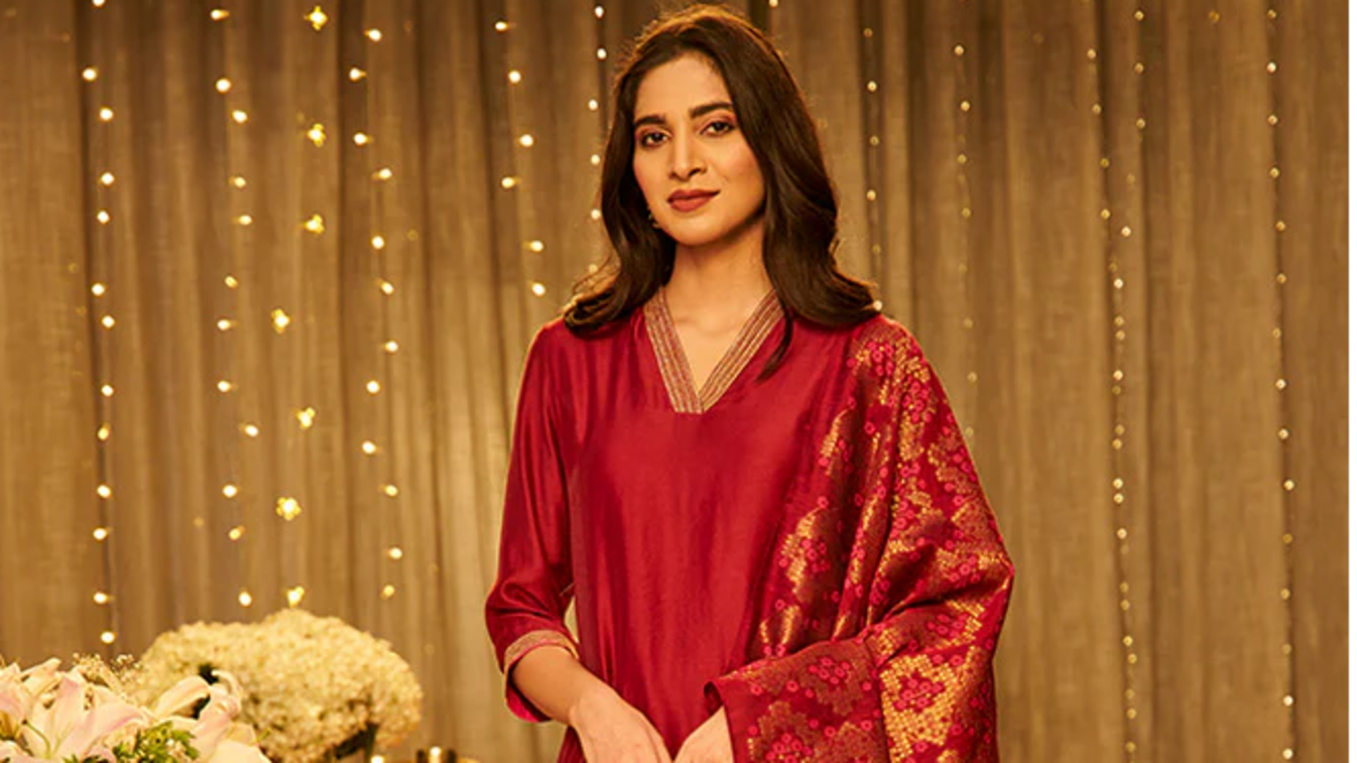 Cara mudah memadukan kurta sederhana dengan aksesori