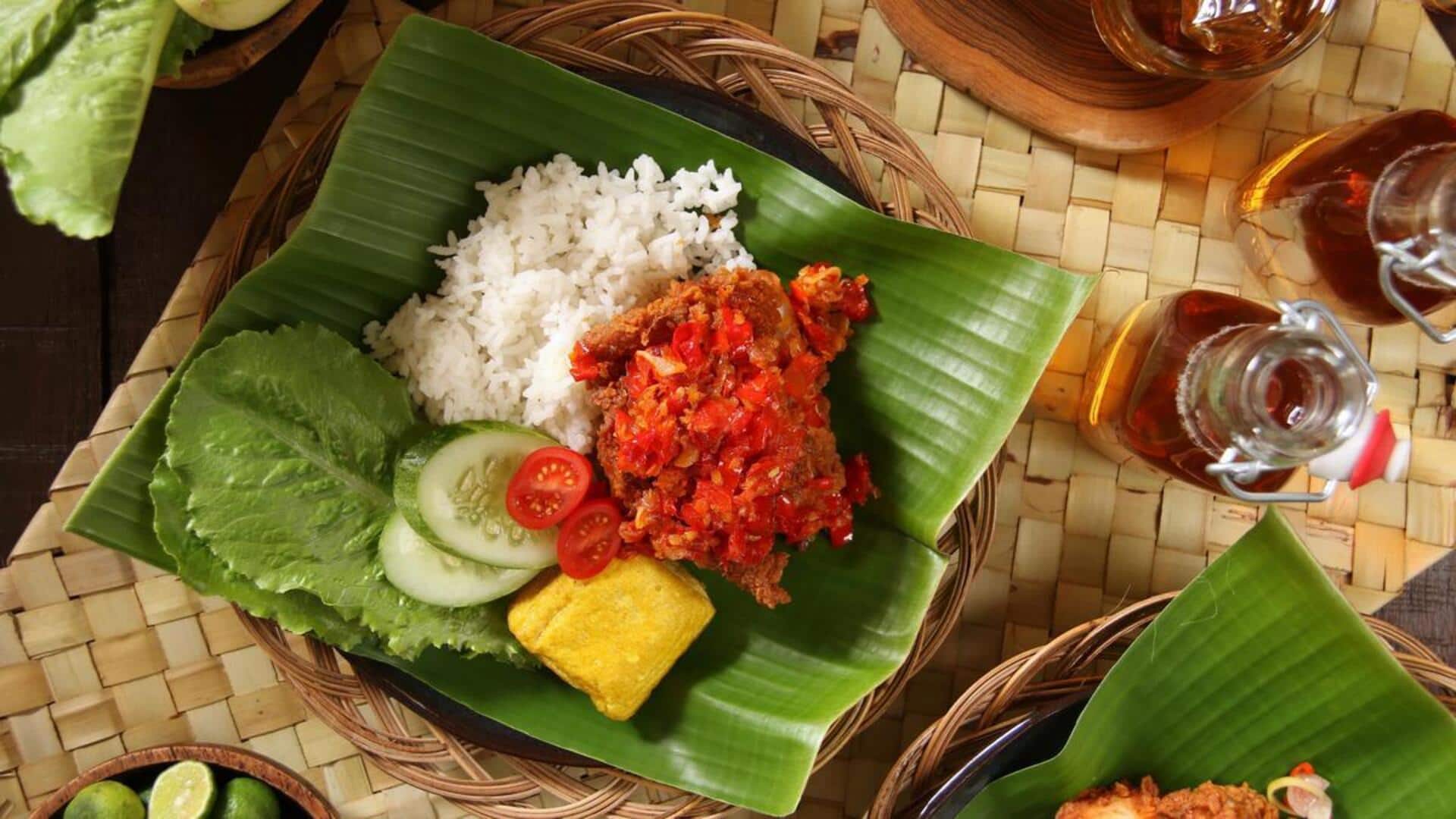 Menikmati Cita Rasa Hidangan Unik dengan Perpaduan Daun Pisang