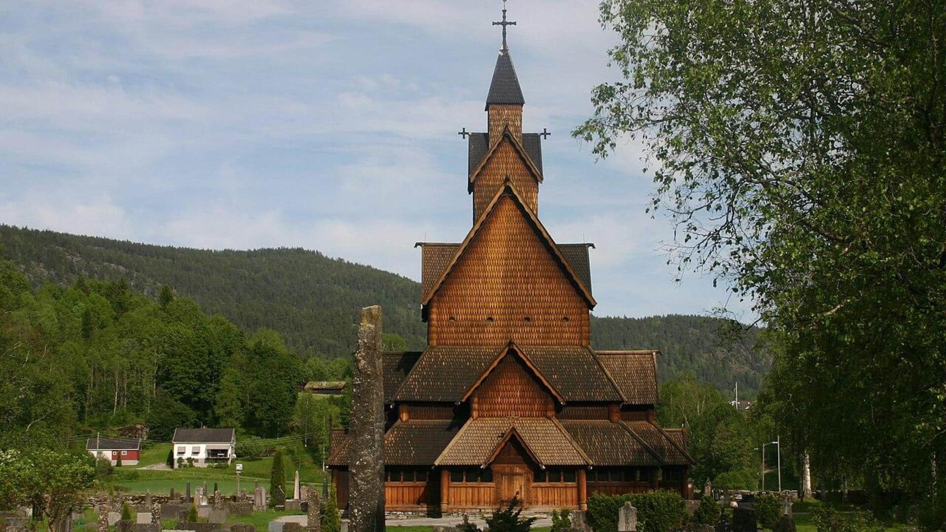 Keajaiban Arsitektur Gereja Stave Kuno di Norwegia