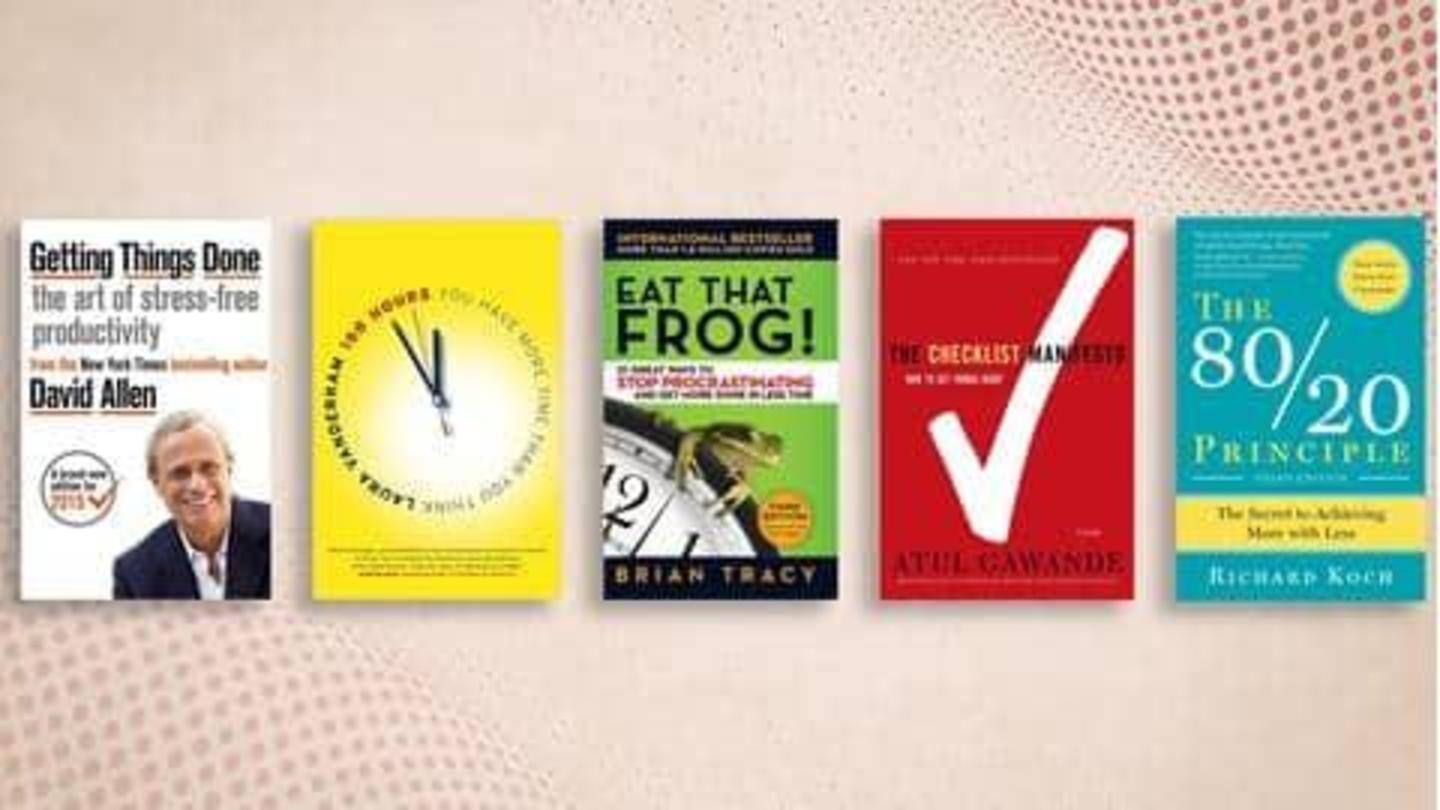 Tetap produktif dengan membaca 5 buku tentang manajemen waktu ini