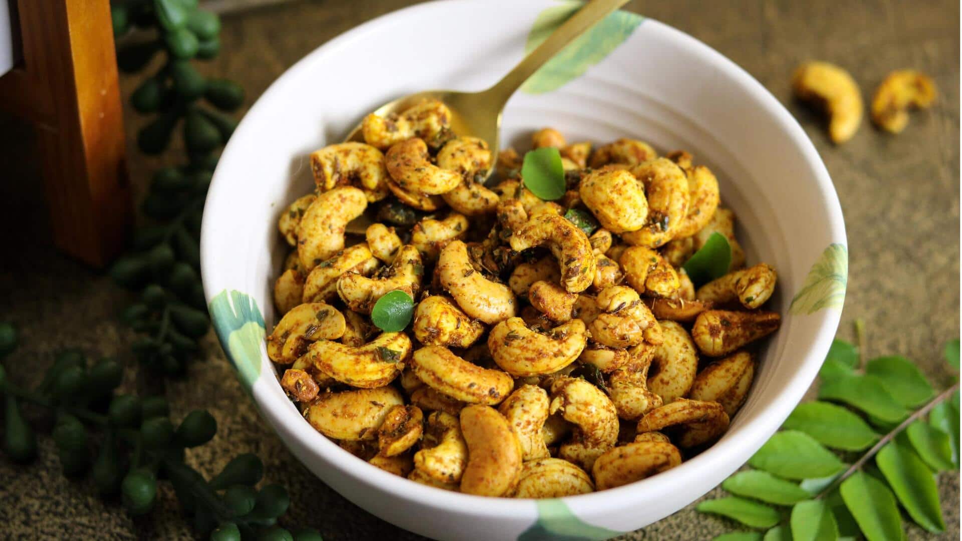 Camilan Kacang Mete Berbumbu: Menjelajahi Camilan Favorit di India