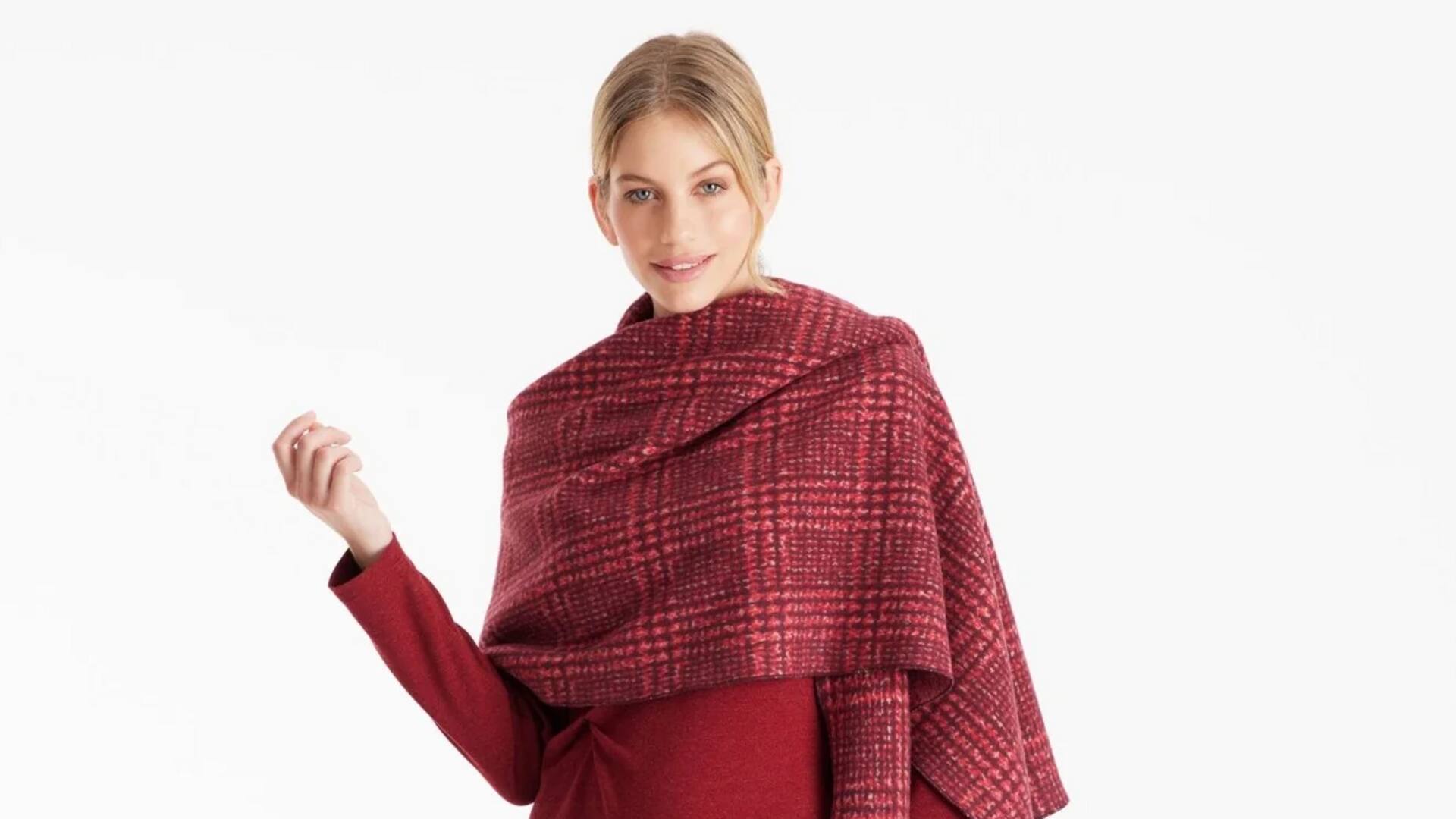 Transformasi gaya Indo-Barat dengan stola