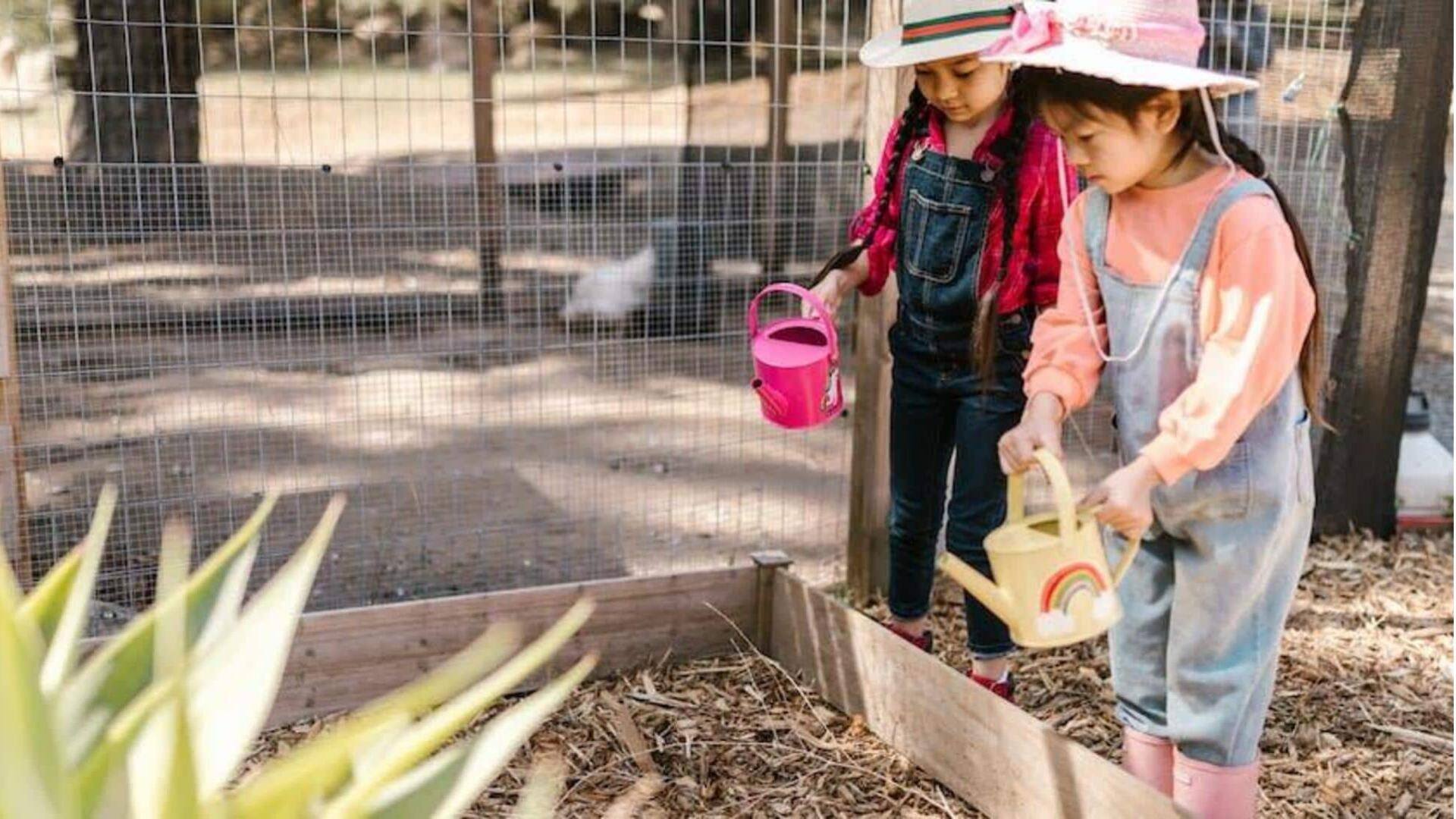 Cara membuat berkebun jadi menyenangkan untuk anak-anak