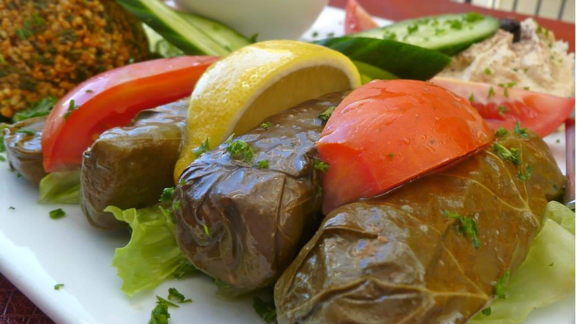 Dolma Tacos fusion Yunani-Meksiko: Panduan memasak