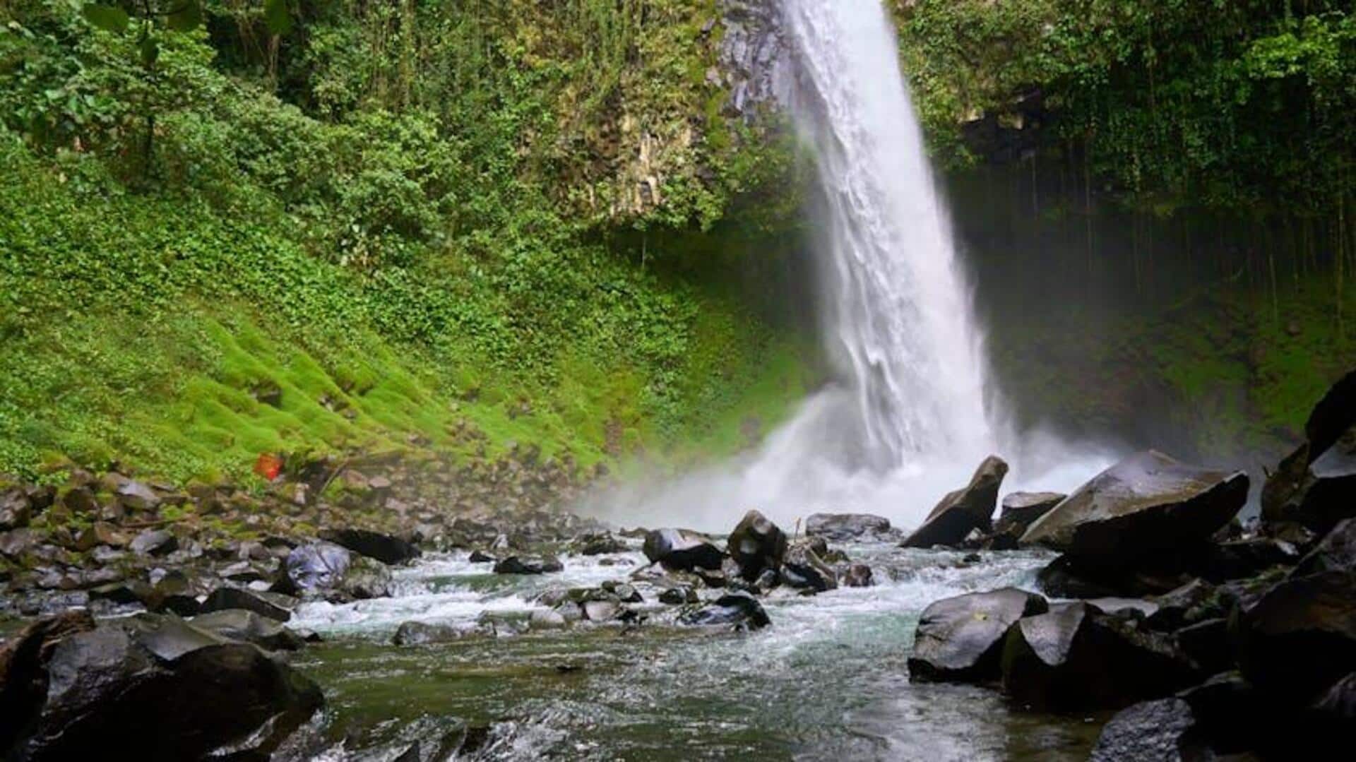 Menemukan Air Terjun Tersembunyi di Hutan Kosta Rika