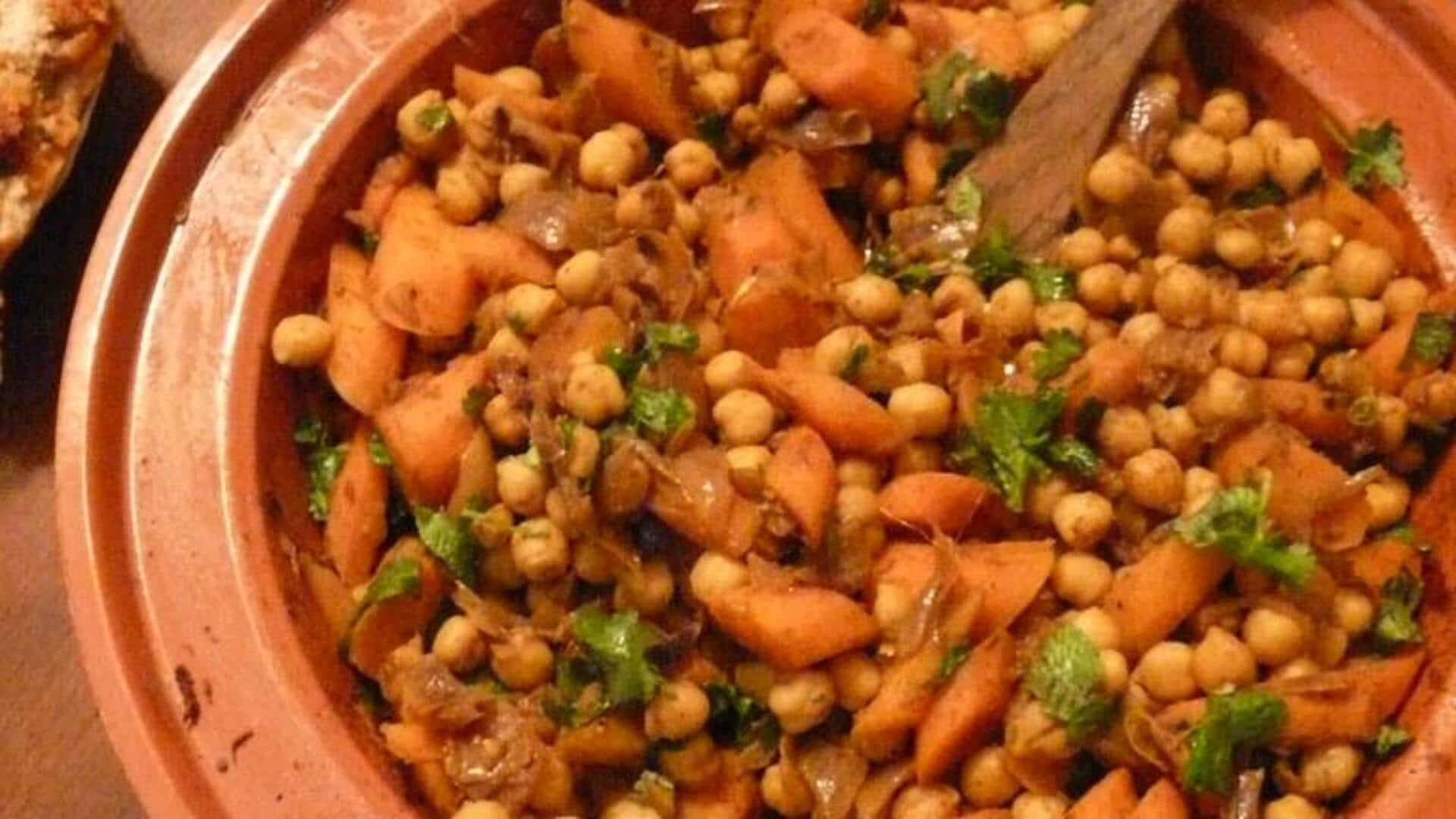 Tagine Kacang Arab Vegan ala Mediterania: Panduan memasak