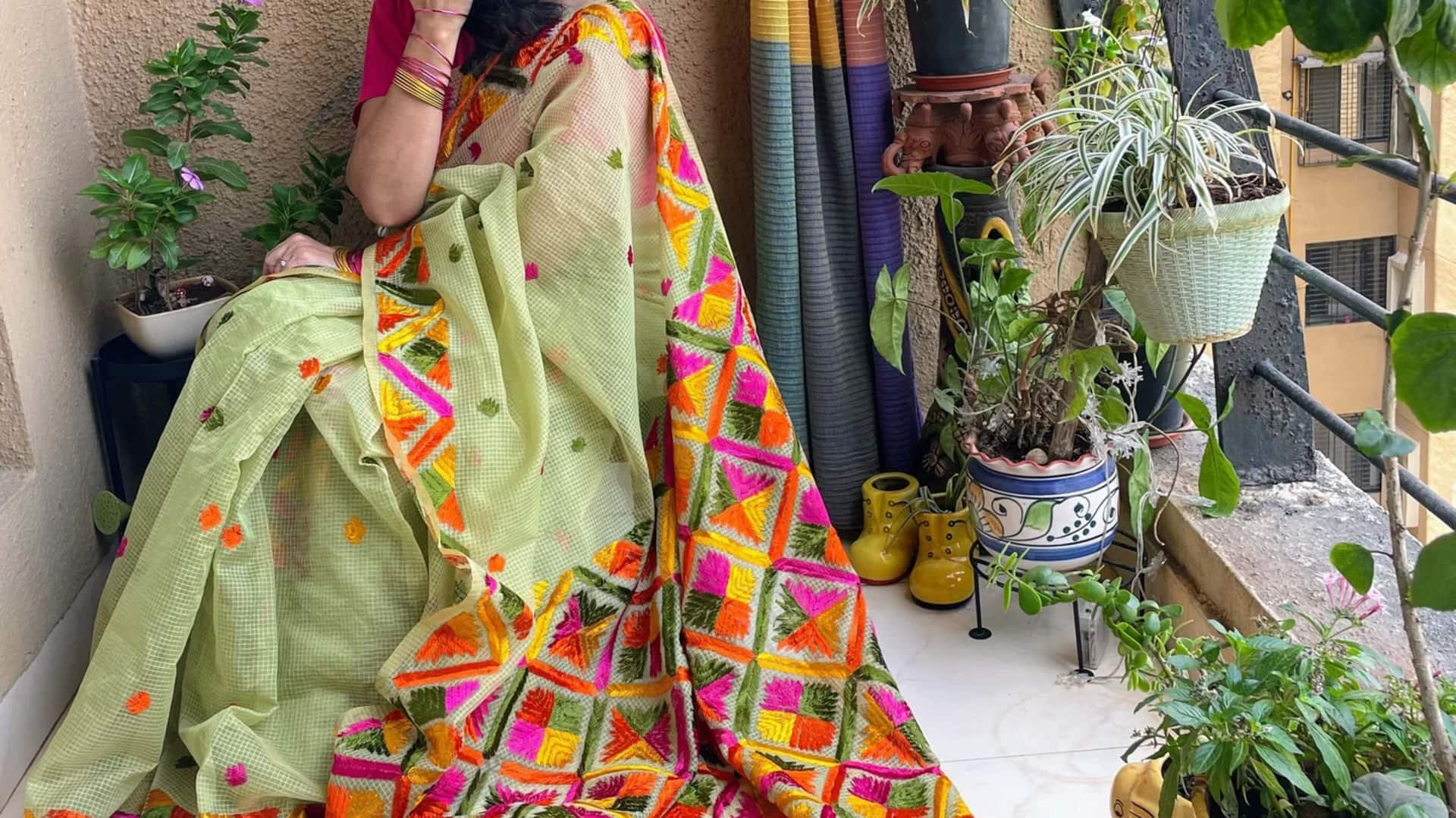 Gaya bordir India untuk musim dingin Anda