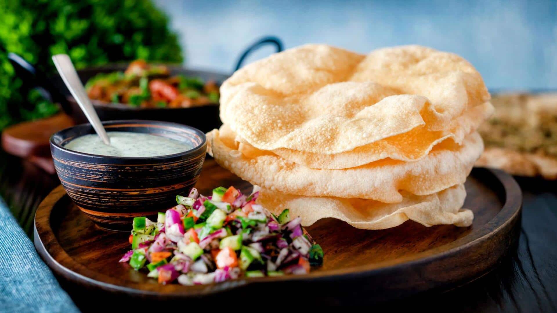 Kreasi Poppadom untuk Hidangan Sehari-hari