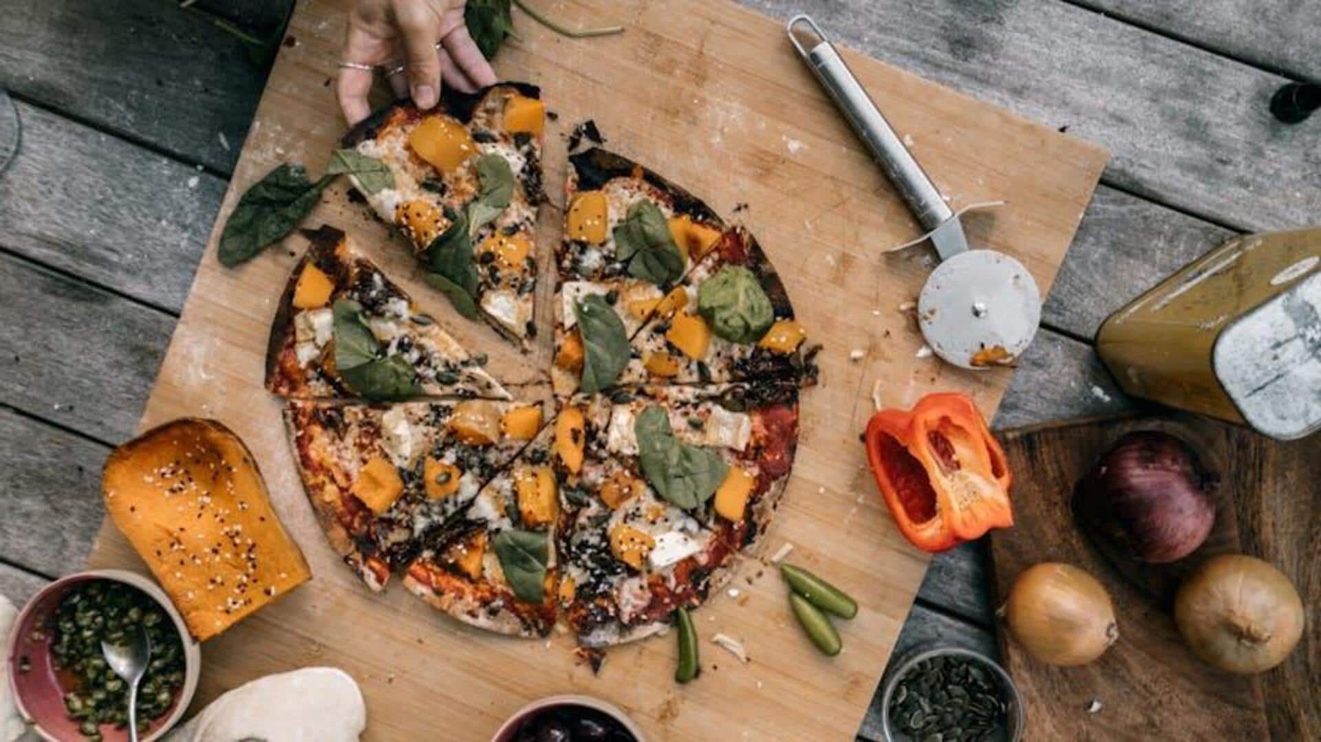 Topping Vegan Sehat untuk Pizza Kol