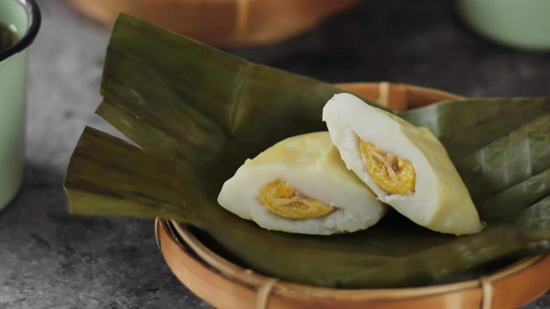 Lima Hidangan Vegetarian Berbungkus Daun Pisang yang Harus Dicoba Lima Hidangan Vegetarian Berbungkus Daun Pisang yang Harus Dicoba