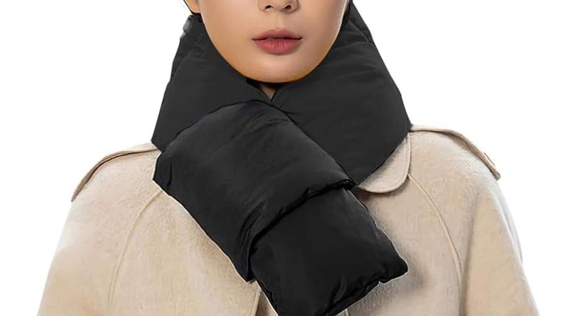 Lima cara untuk memakai syal puffer musim dingin di India