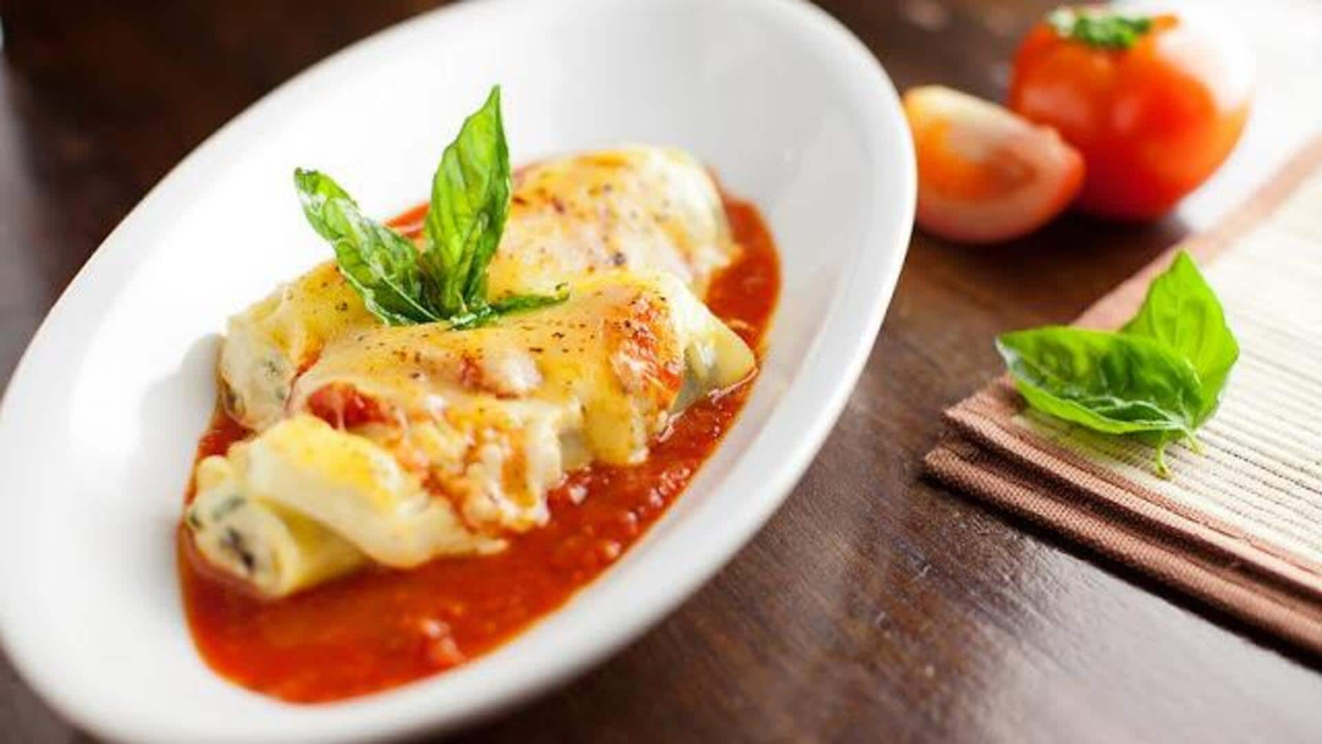 Tofu Cannelloni: Perpaduan lezat Indonesia-Italia