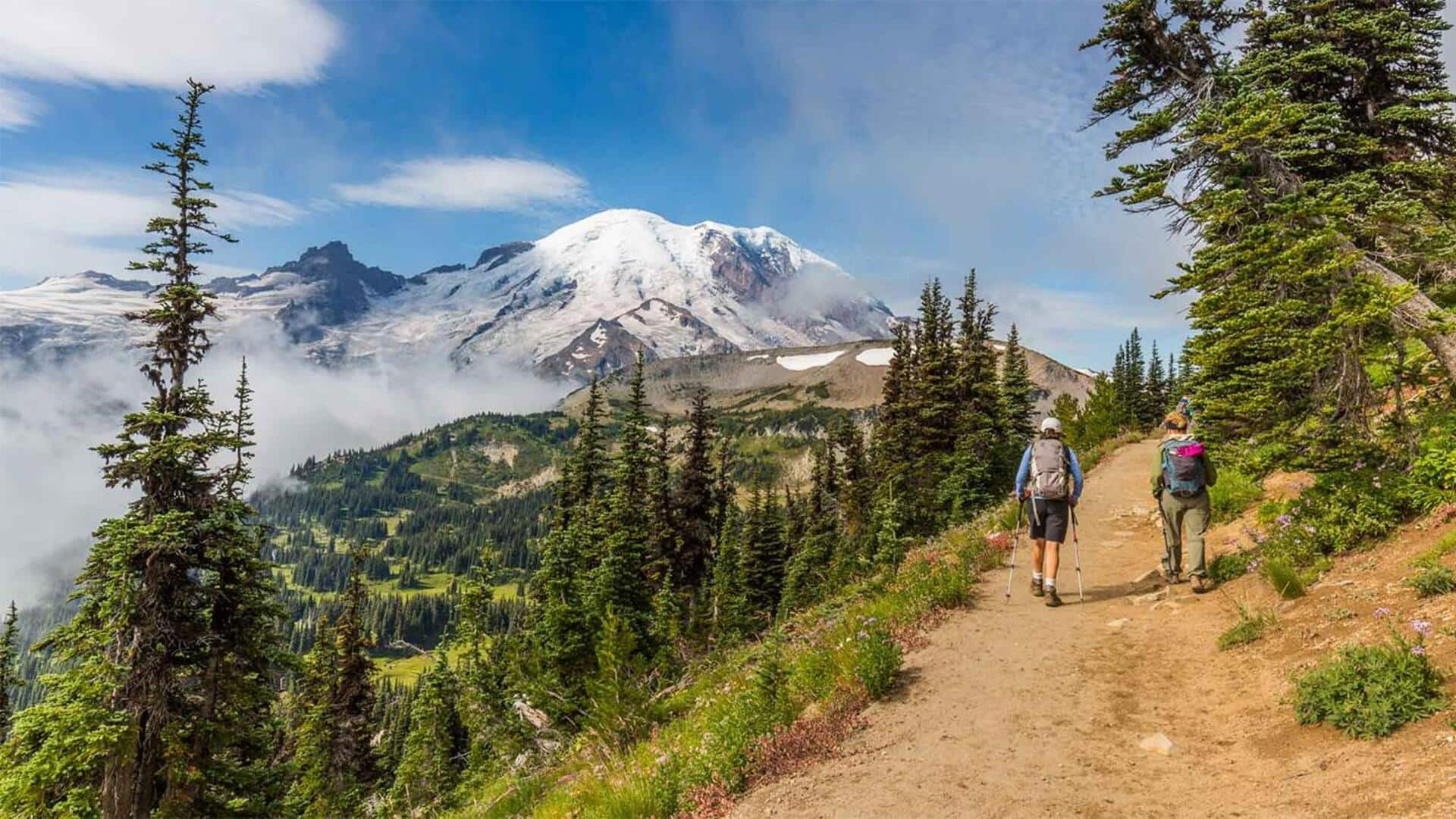 Menikmati Keindahan Alam Di Taman Nasional Gunung Rainier, Washington