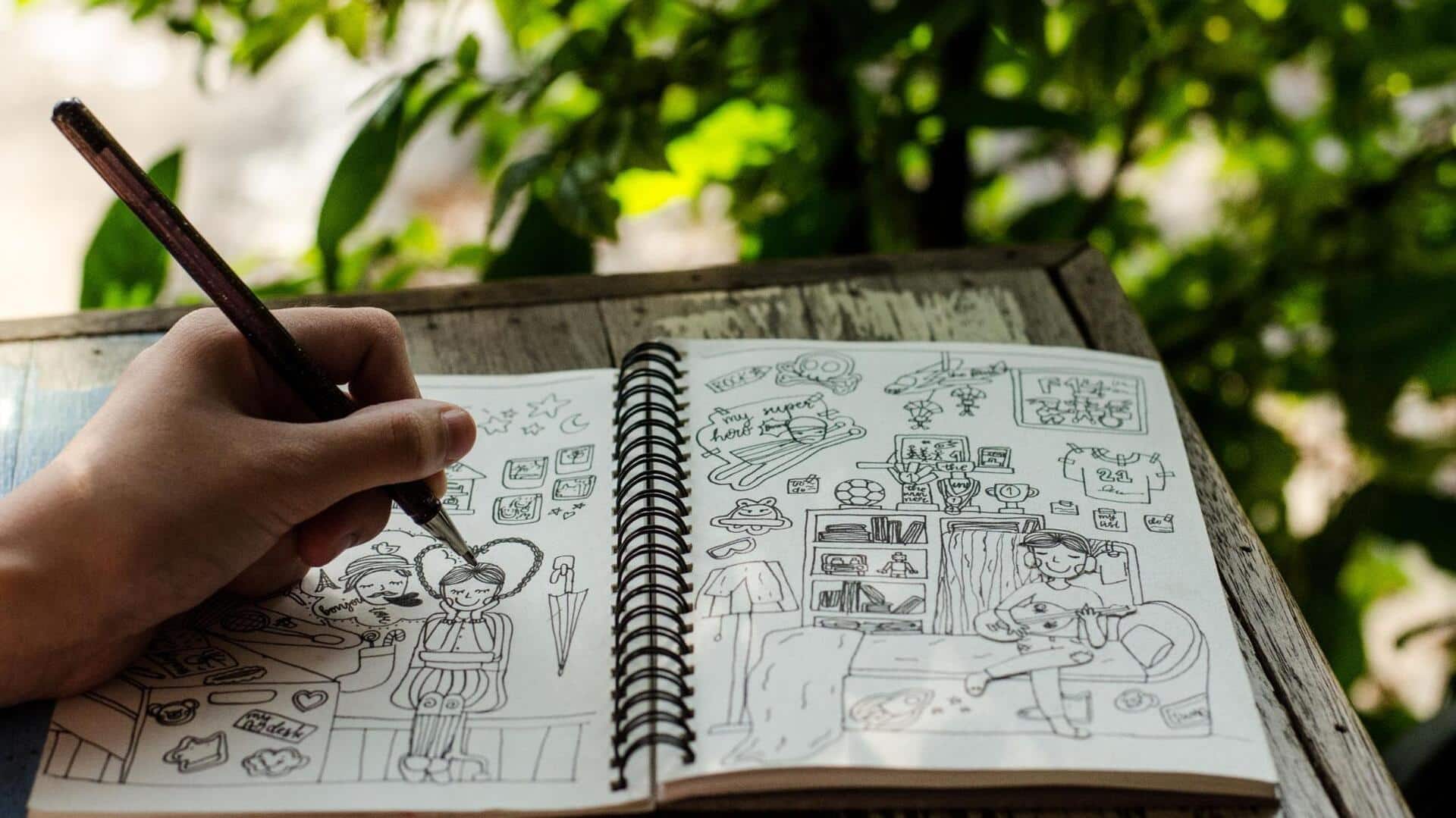 Doodle: Menggambarkan Perjalanan Emosi dengan Jurnal Terapi