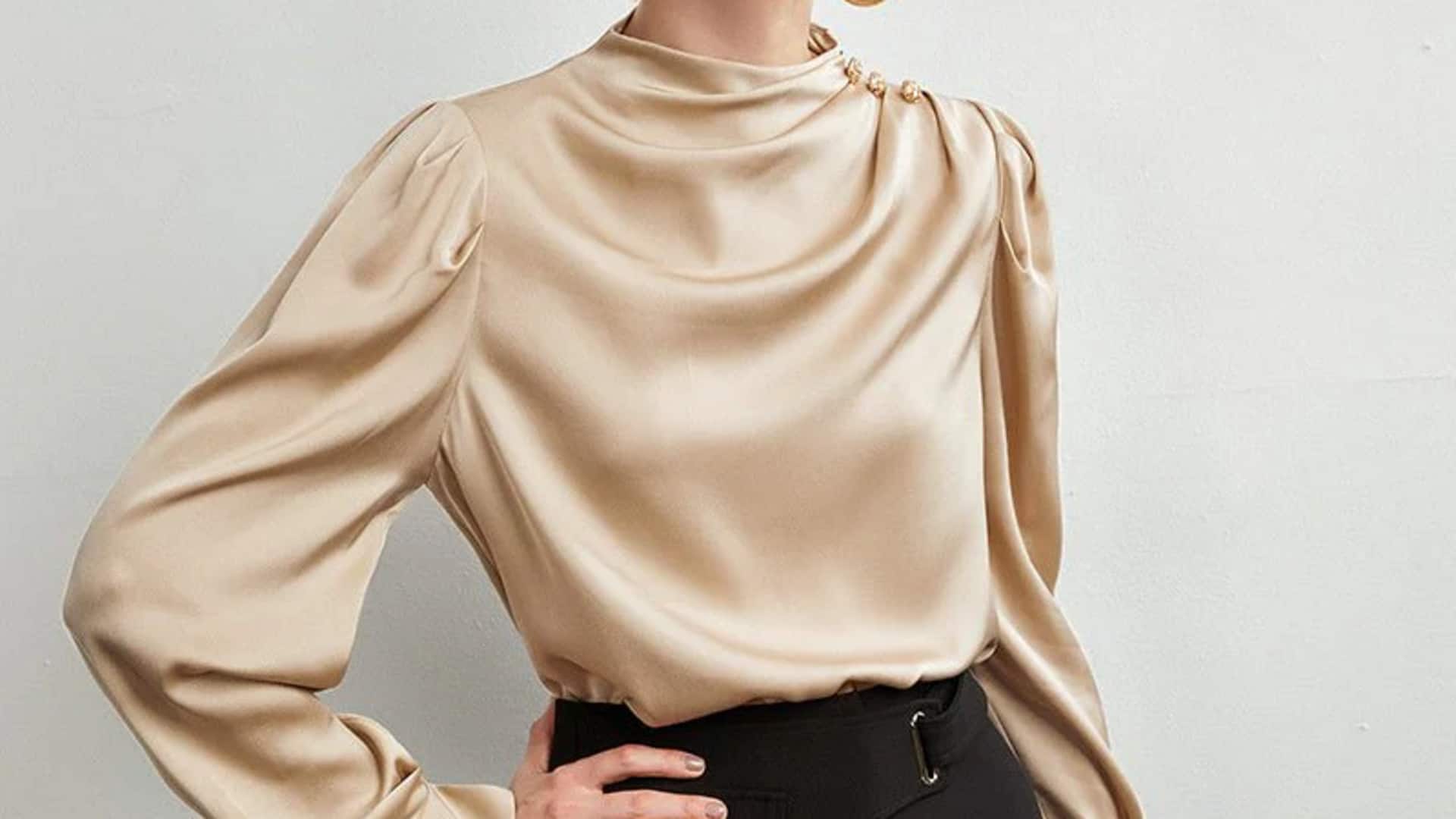 Lima gaya atasan sutra murbei untuk musim semi India