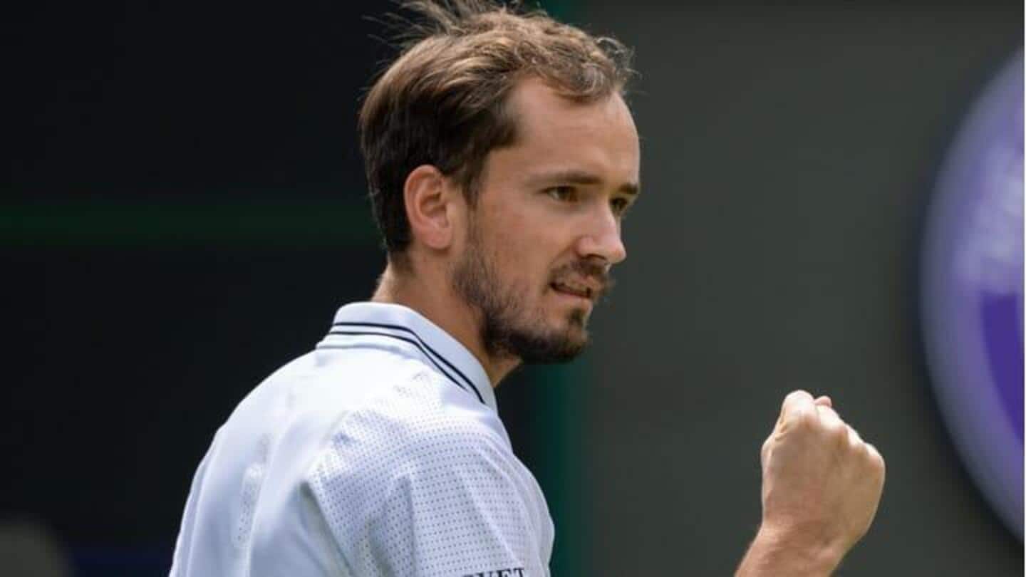 Daniil Medvedev mencapai perempat final pertama Wimbledon; Lehecka mundur karena cedera
