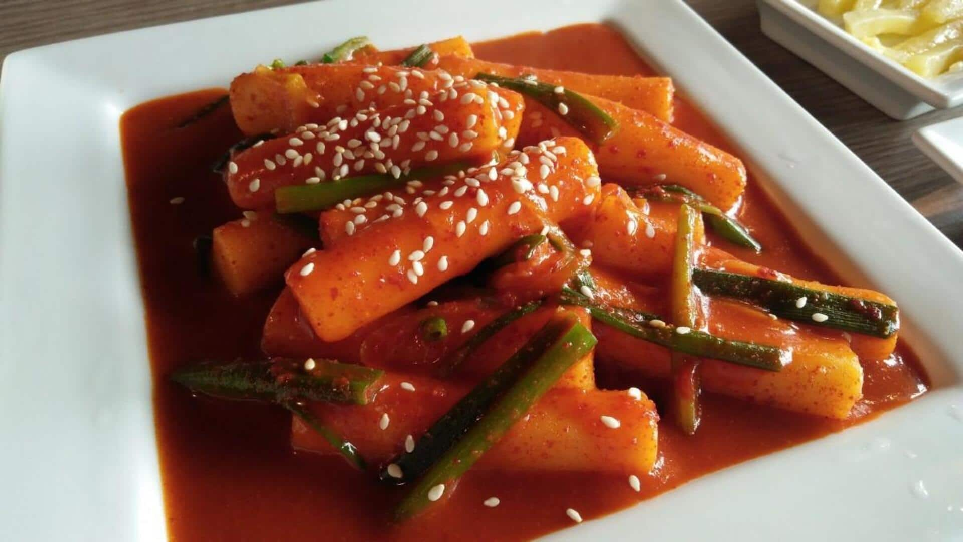 Tteokbokki sayuran ala Korea: Panduan memasak praktis