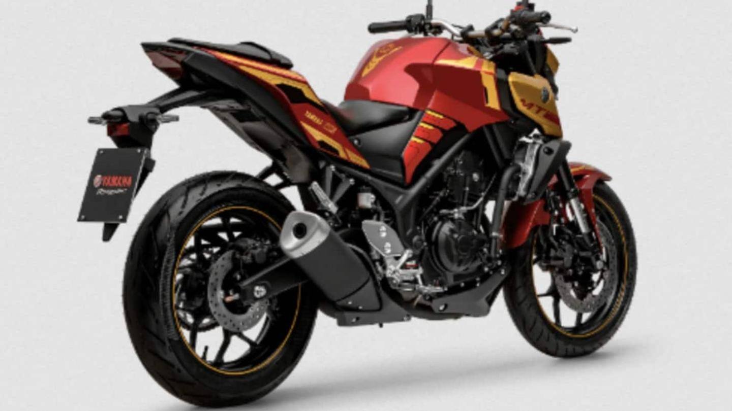 Motor dibekali garpu depan terbalik Motor dibekali garpu depan terbalik