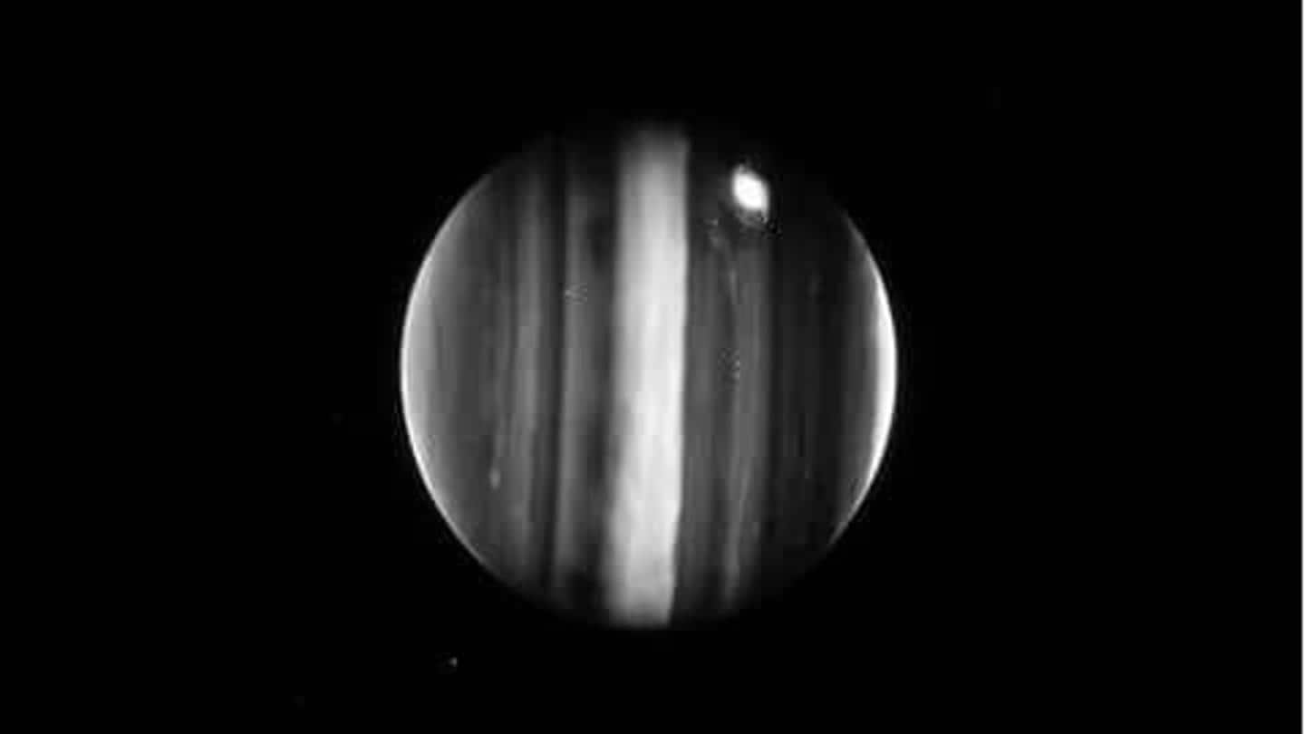 Teleskop James Webb memotret foto indah planet Jupiter