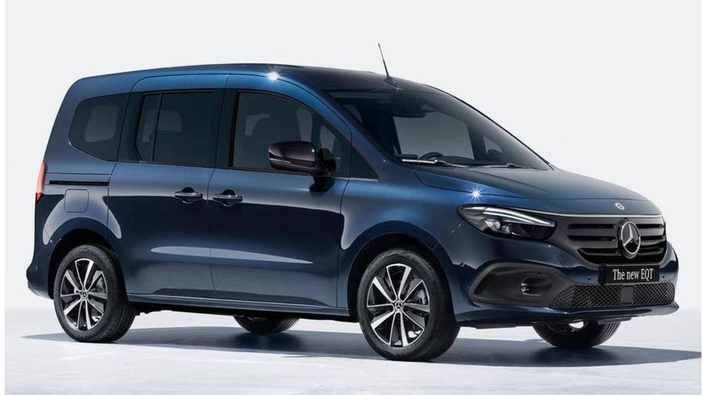 Minivan listrik Mercedes-Benz EQT 2023 diperkenalkan: Inilah desain dan fiturnya