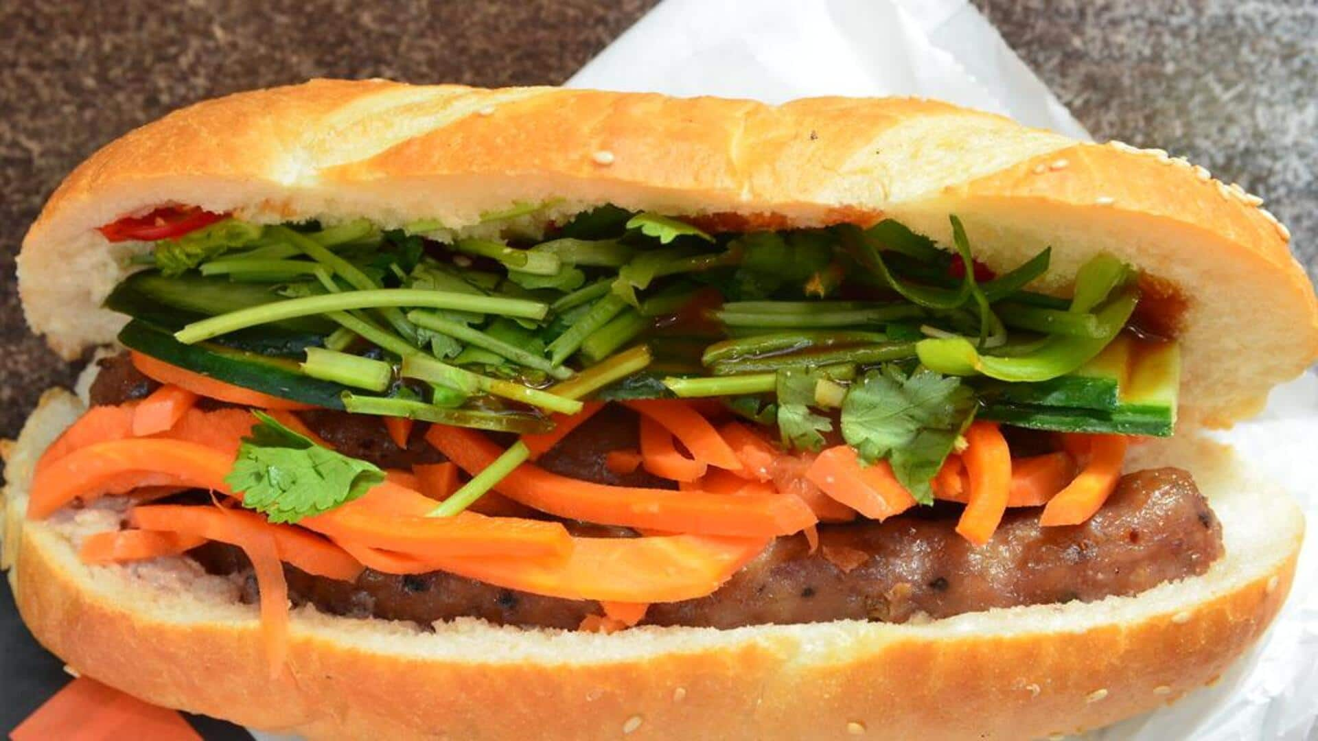 Tutorial membuat Banh Mi terong ala Vietnam