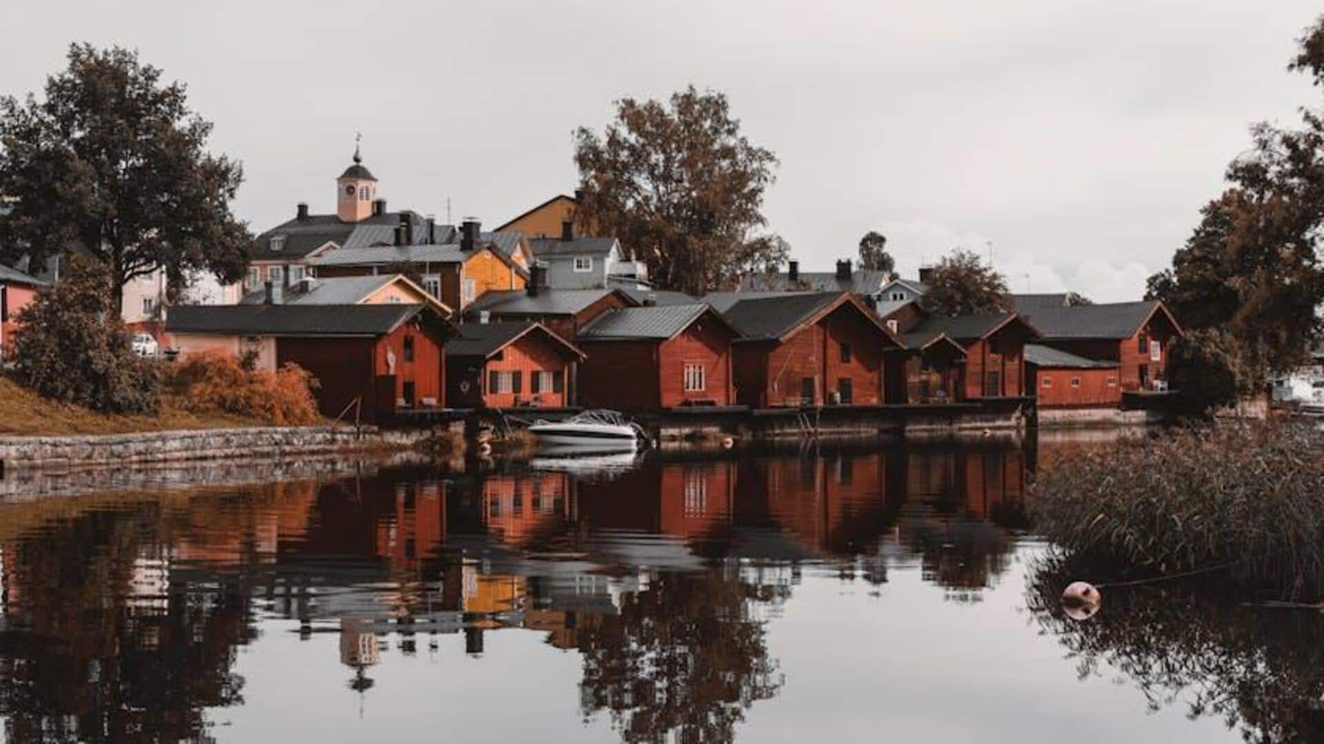 Menjelajahi Porvoo: Rumah Kayu Bersejarah di Finlandia