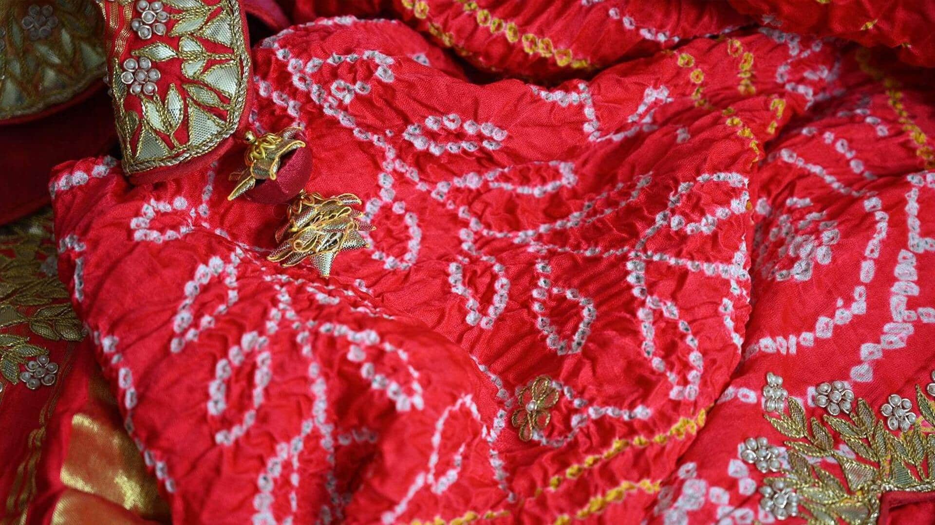 Bandhani fusion: Menghidupkan kembali mode tie-dye tradisional India