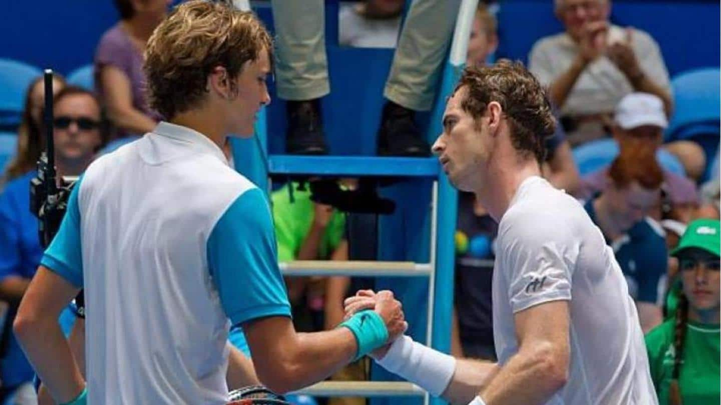 Mengupas statistik Alexander Zverev vs Andy Murray di Indian Wells