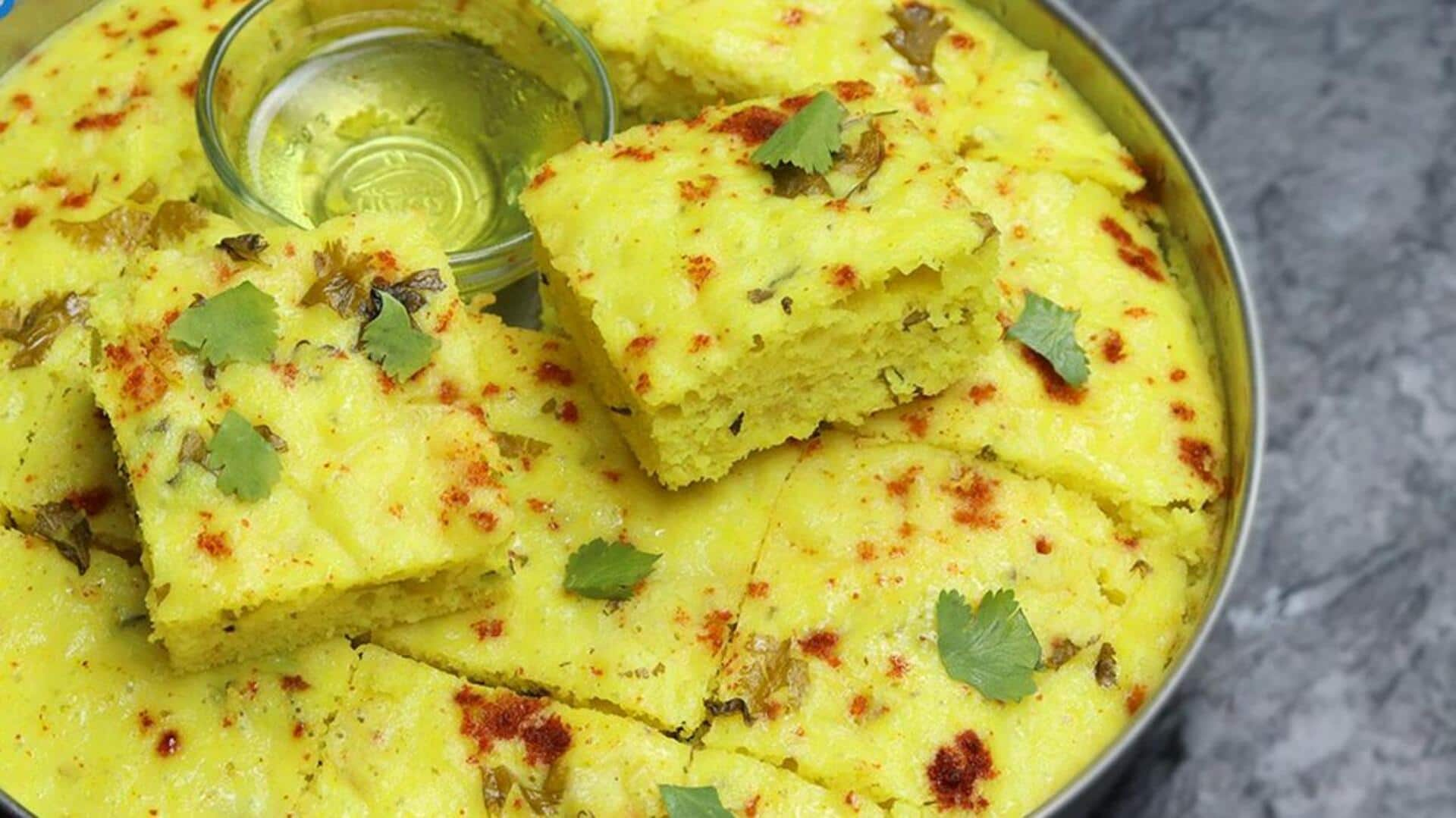 Bahan Wajib untuk Membuat Dhokla Gujarat