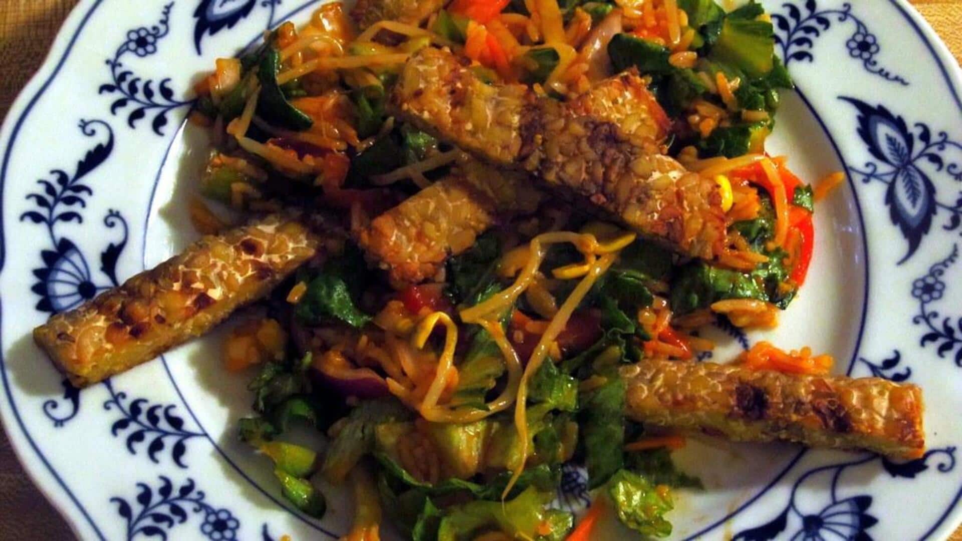Tempe Woku Vegan ala Indonesia: Panduan memasak praktis dan lezat