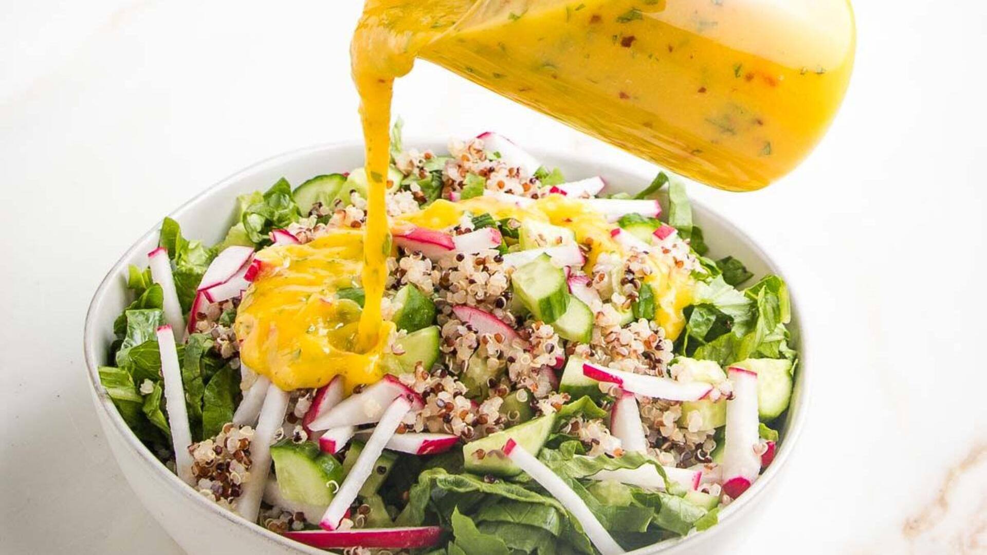 Variasi Bahan Dasar Saus Salad dengan Buah Eksotis yang Lezat