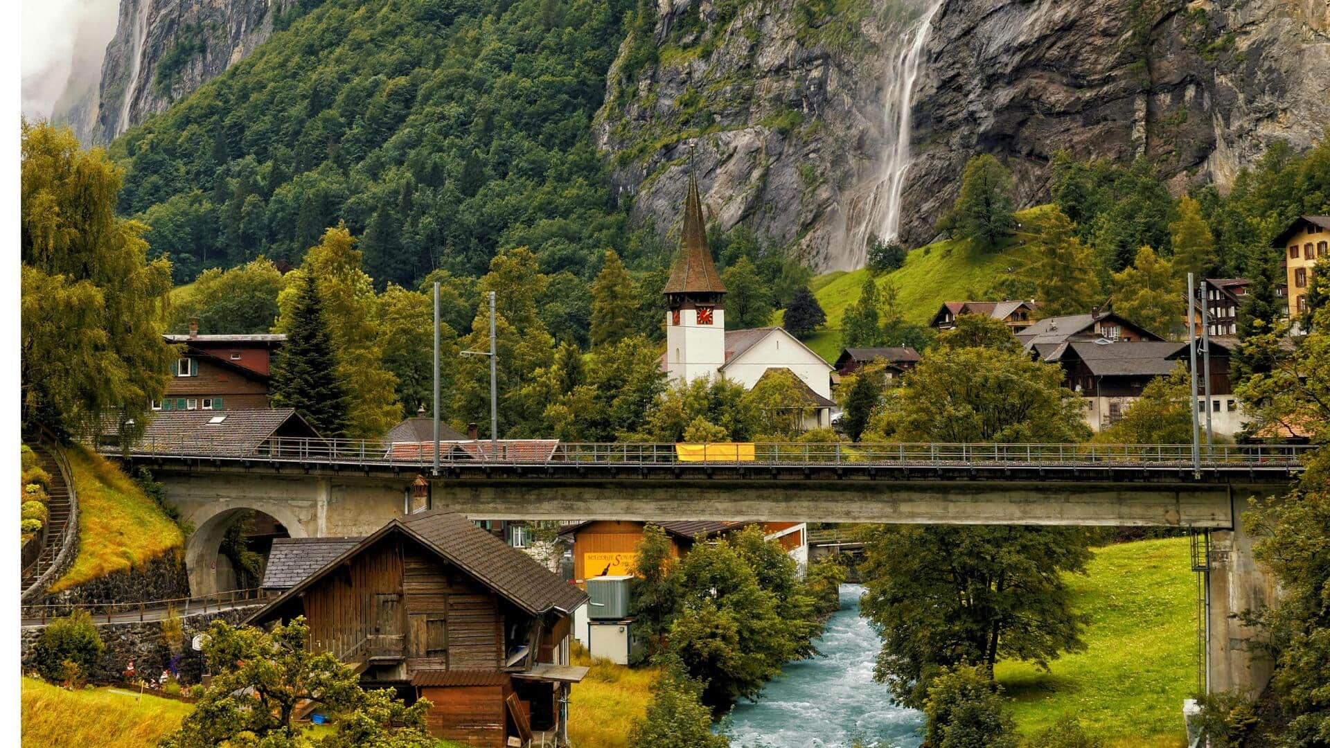 Menikmati Keindahan Gimmelwald, Swiss