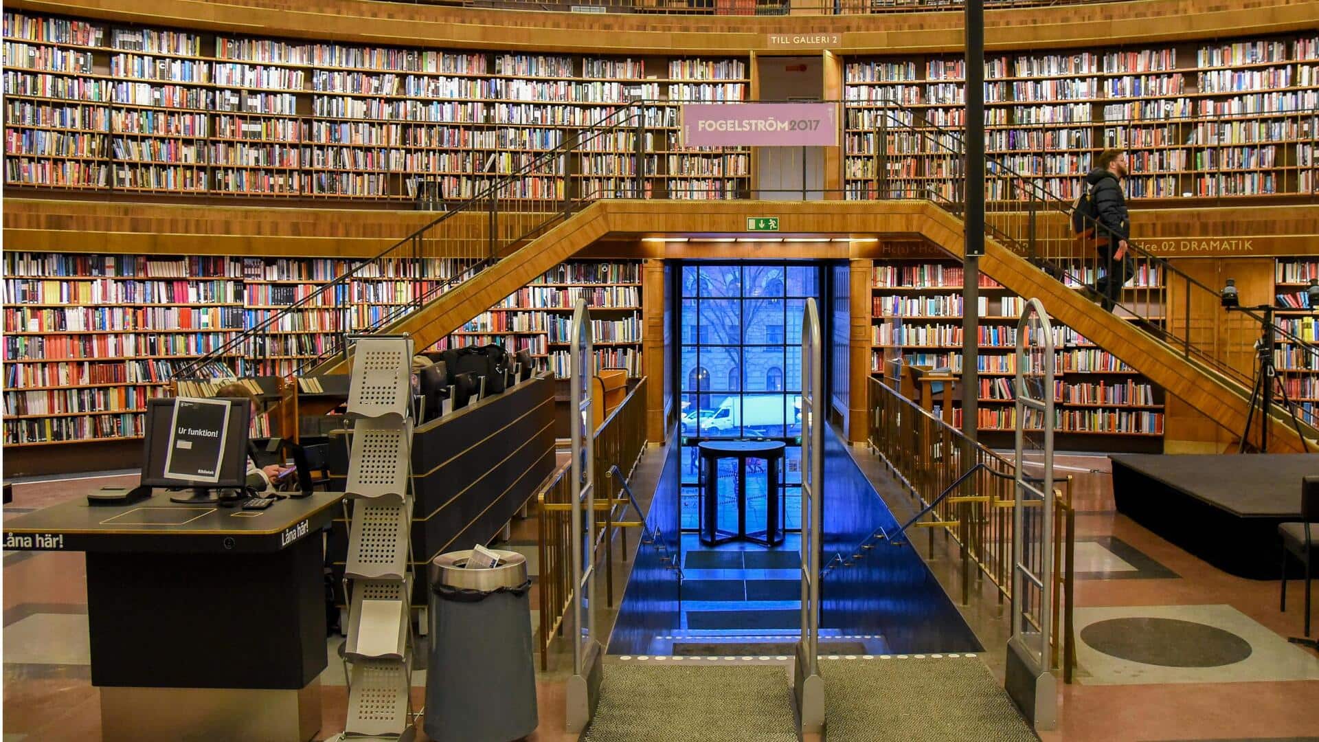 Jelajahi Toko Buku Tersembunyi di Stockholm