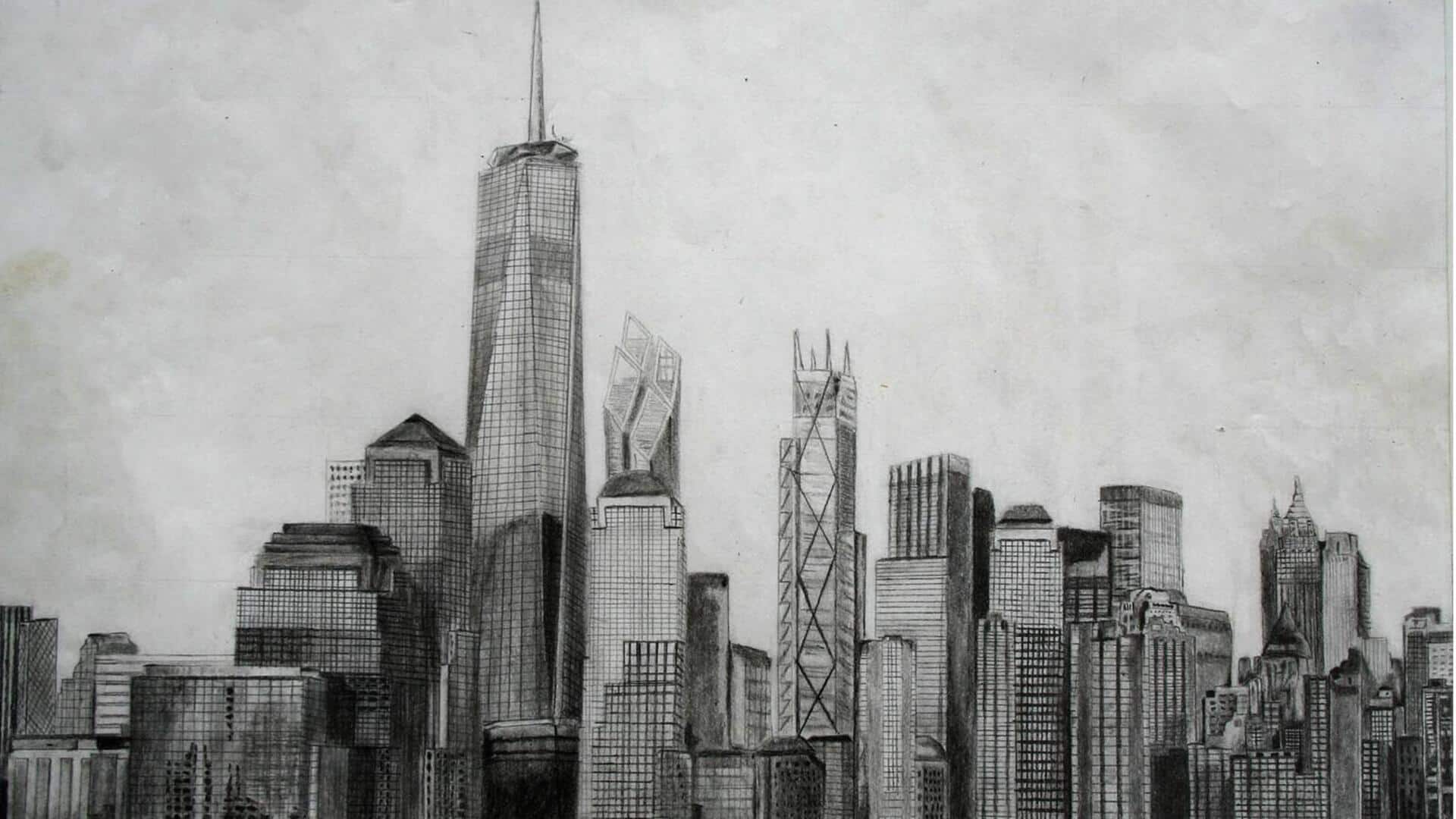 Lima Teknik Menggambar untuk Menciptakan Sketsa Pemandangan Kota yang Sempurna