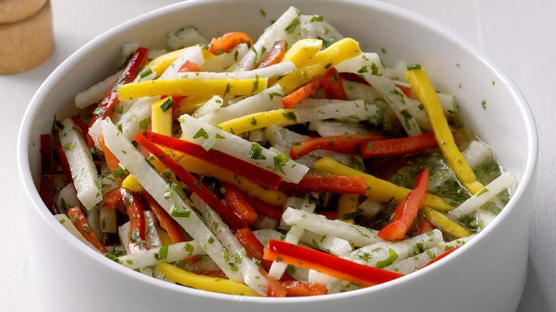 Mencicipi Beragam Variasi Salad Bengkuang di Indonesia