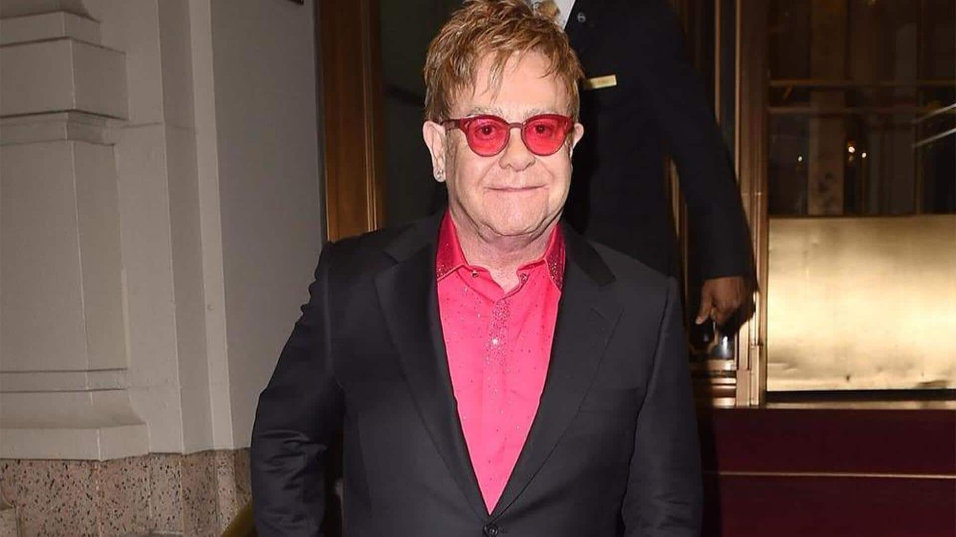 Kolaborasi tak terduga Elton John di Hollywood