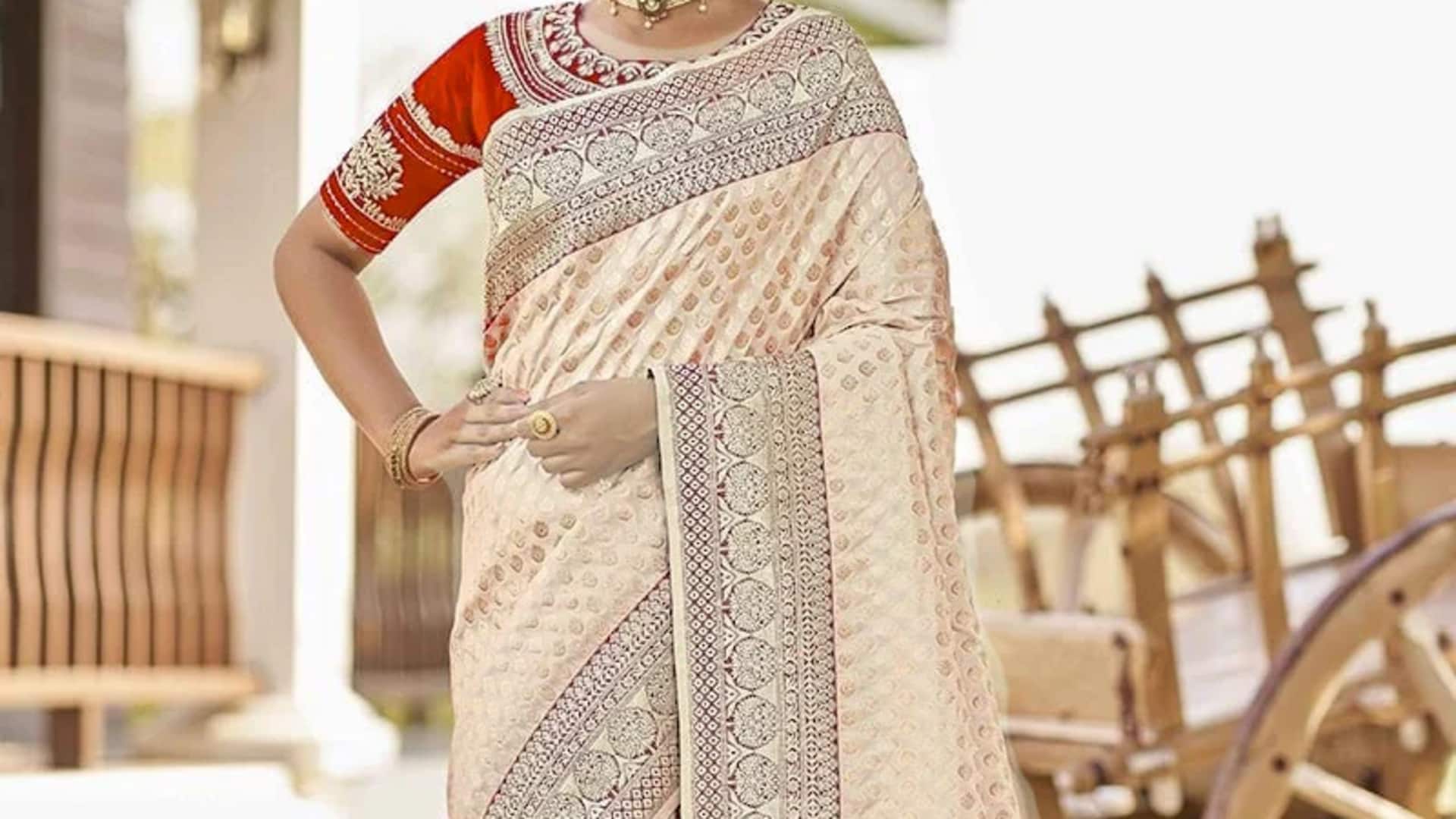 Desain sari unik mengubah mode musim panas India