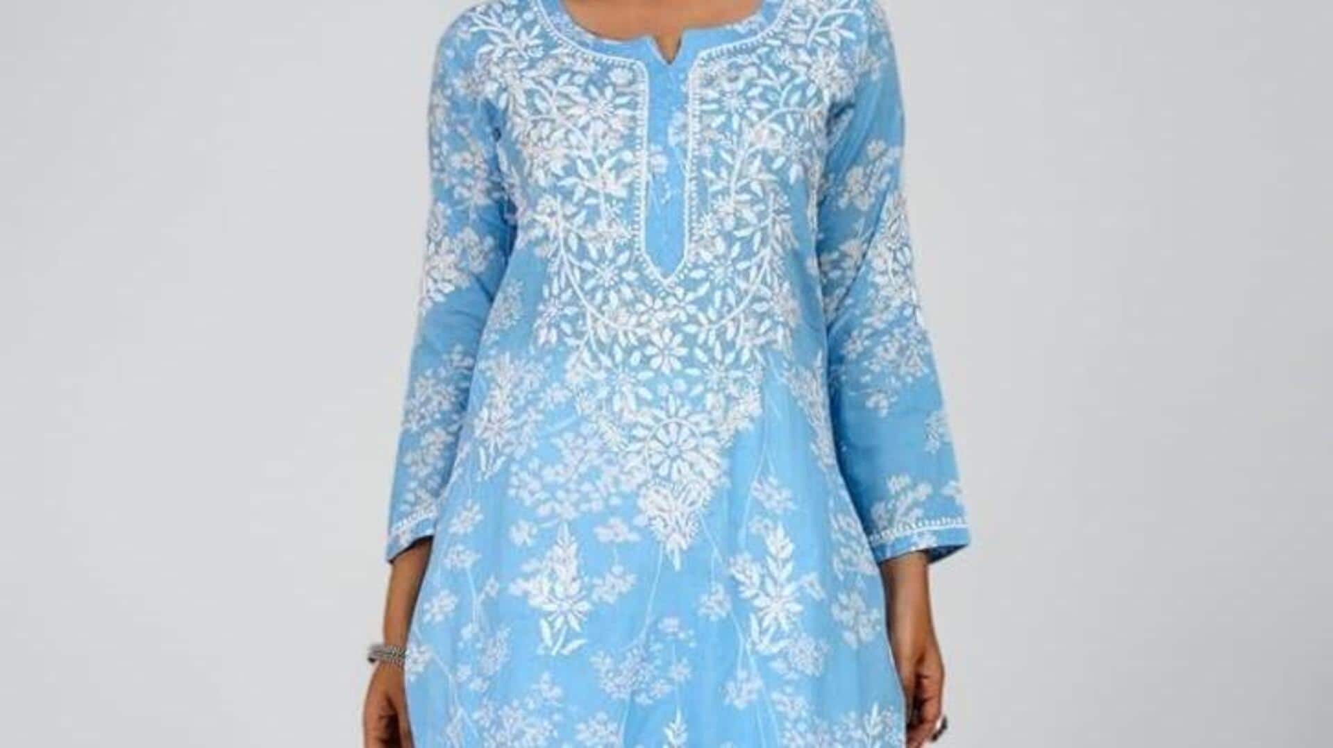 Merayakan Chikankari: Tingkatkan fesyen festival Anda
