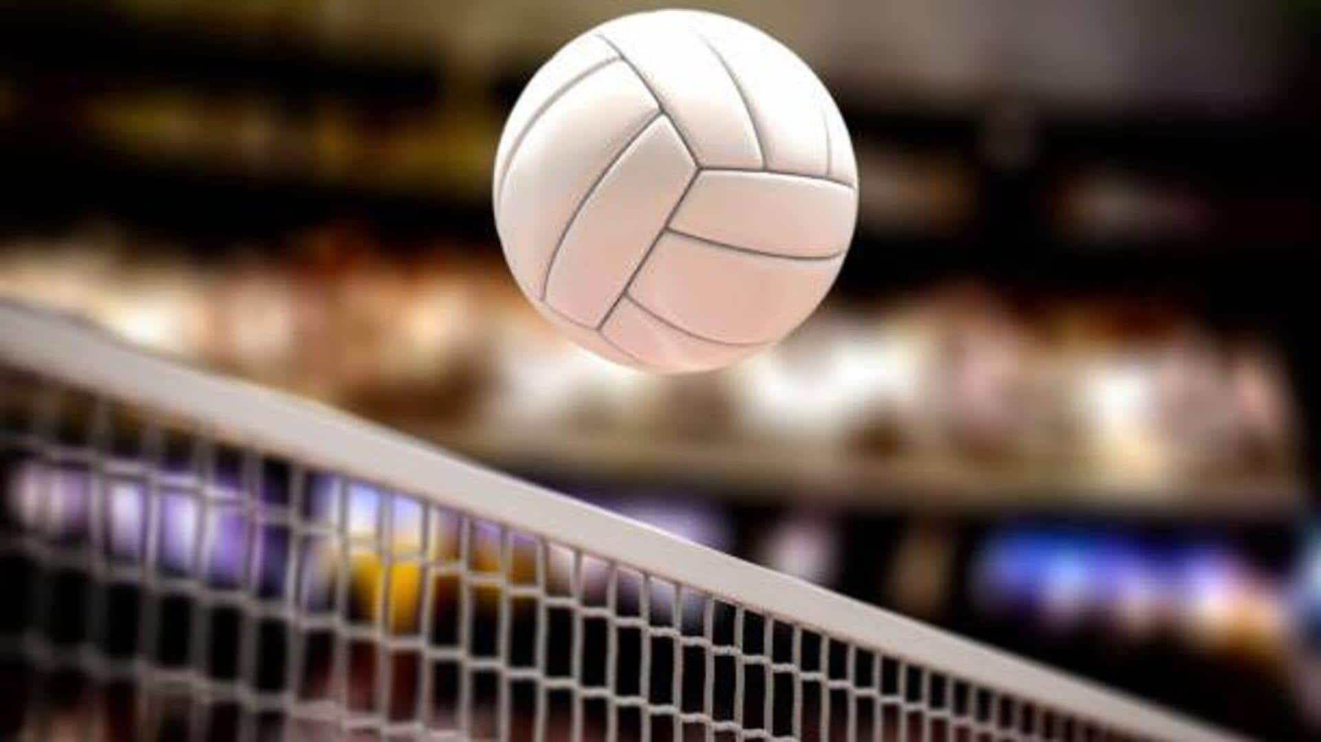 Mengapa jaring bola voli memiliki pita putih di atasnya?