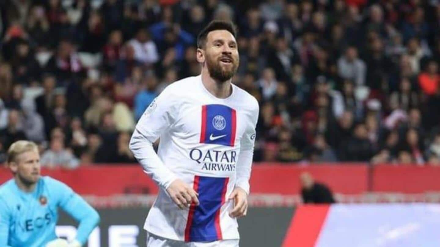 Lionel Messi memecahkan rekor gol klub Eropa Cristiano Ronaldo