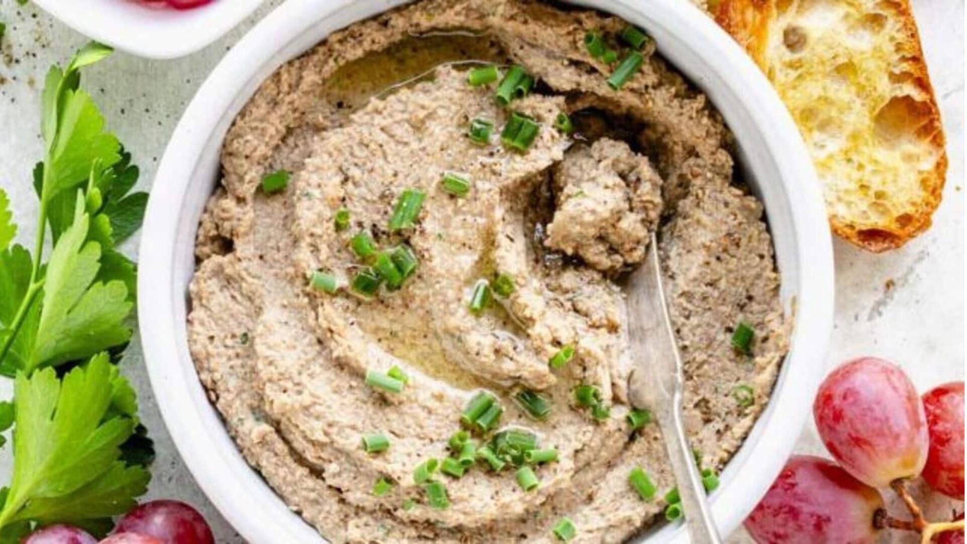 Pate lentil vegan untuk setiap selera