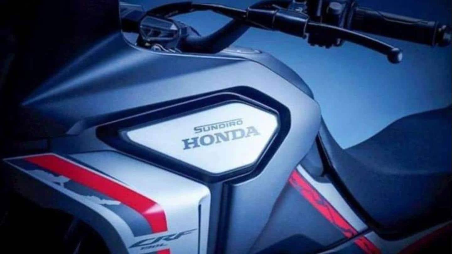 Motor adventure Honda CRF190L akan diluncurkan di Tiongkok
