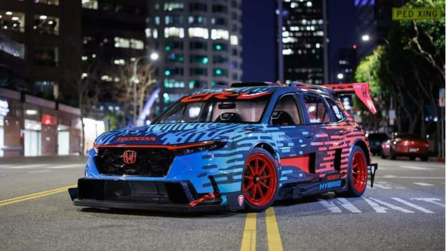 Honda CR-V Hybrid Racer adalah 'monster berbulu domba'