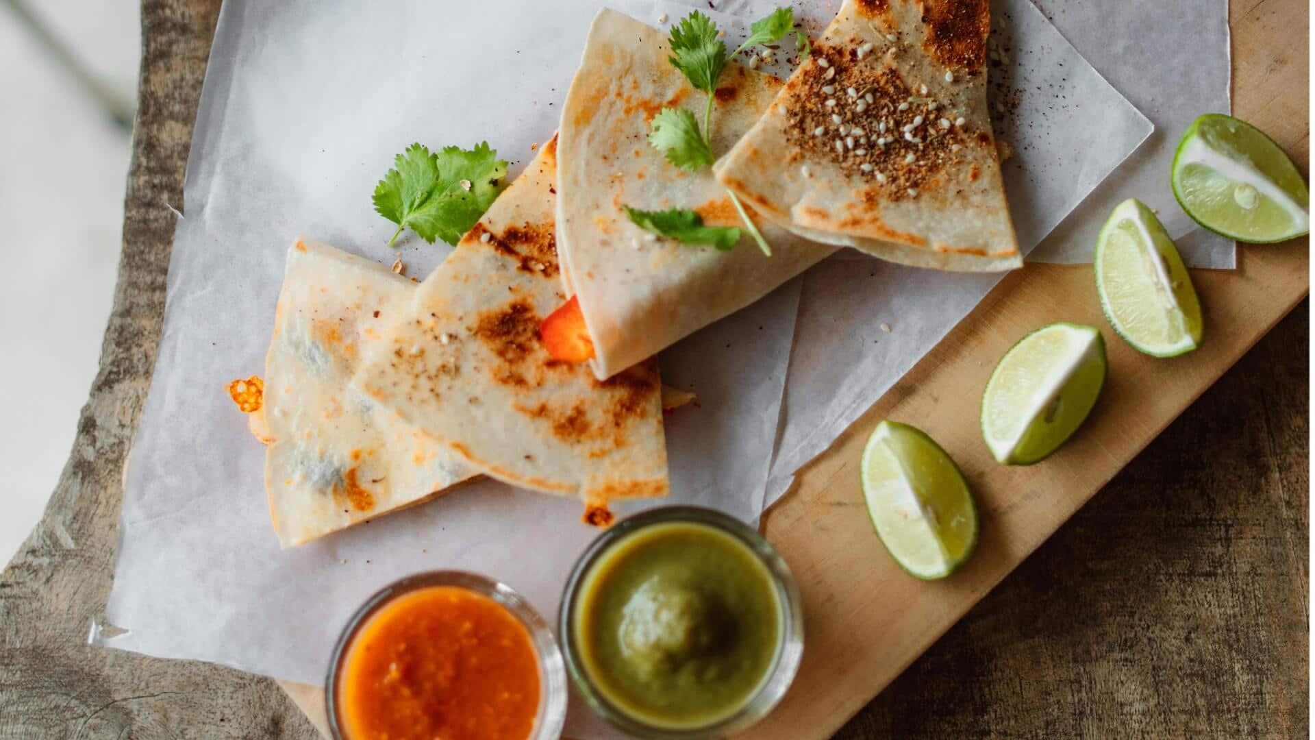 Alternatif Isian Quesadilla Vegan yang Lebih Sehat