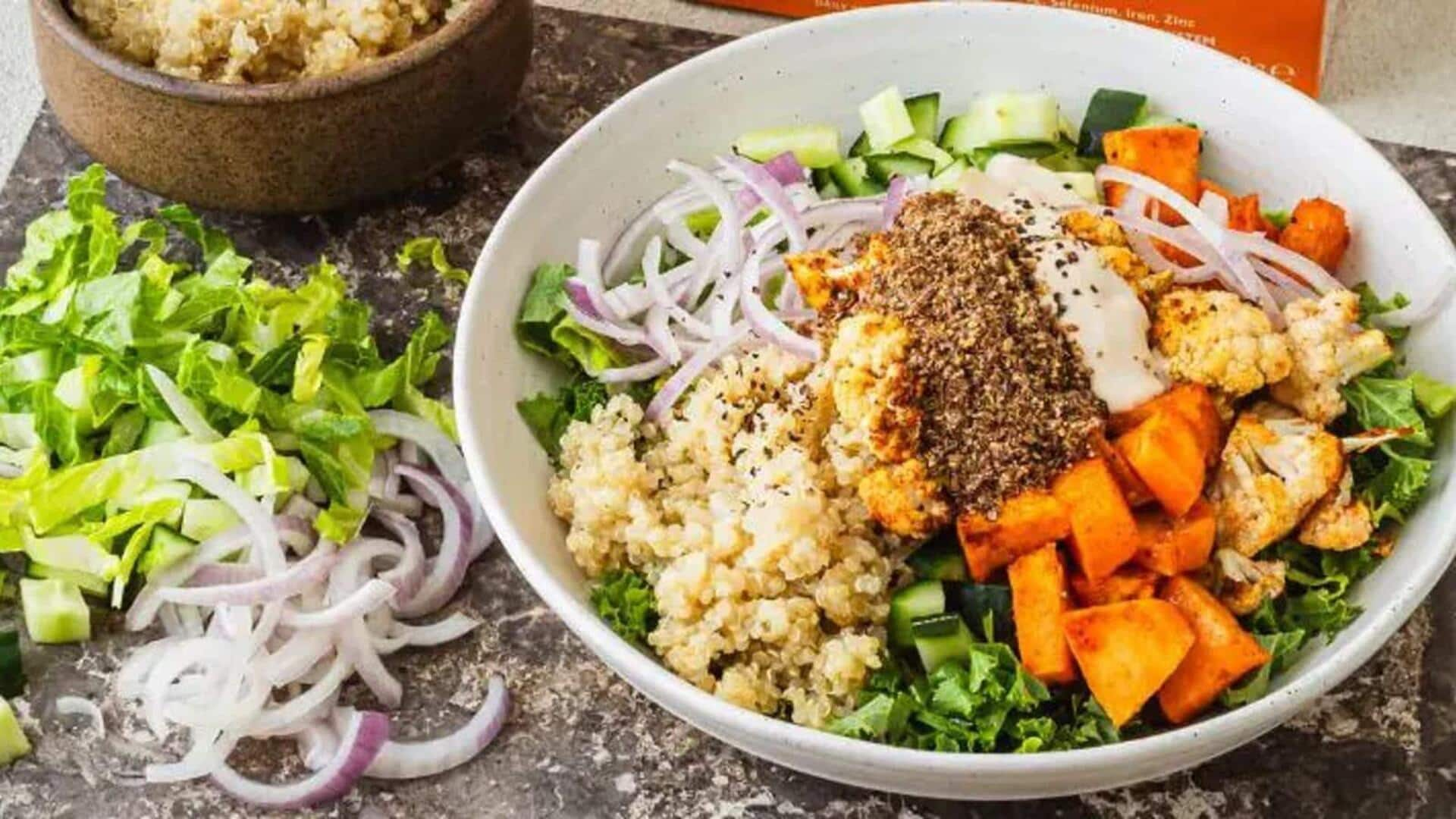 Tingkatkan kesehatan usus Anda dengan salad sehat ini